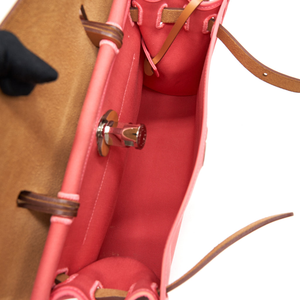 HERMES HERBAG ZIP 31 PINK SHW