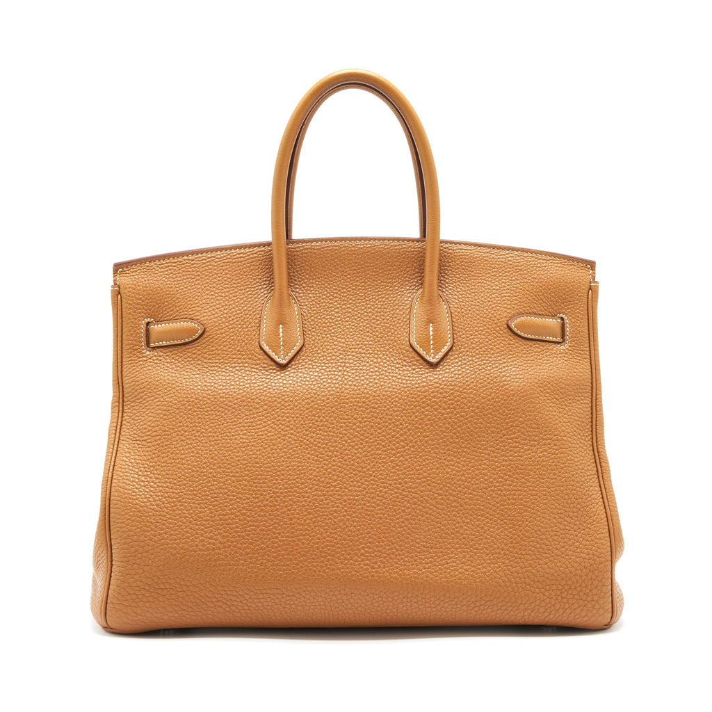 HERMES BIRKIN 35 TOGO GOLD SHW