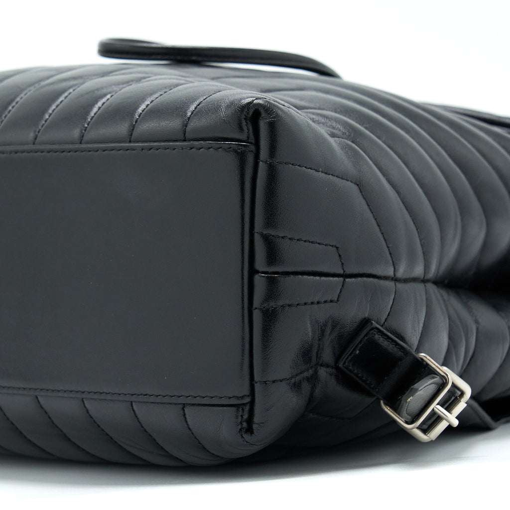 SAINT LAURENT/YSL LOU LOU BACKPACK BLACK SHW