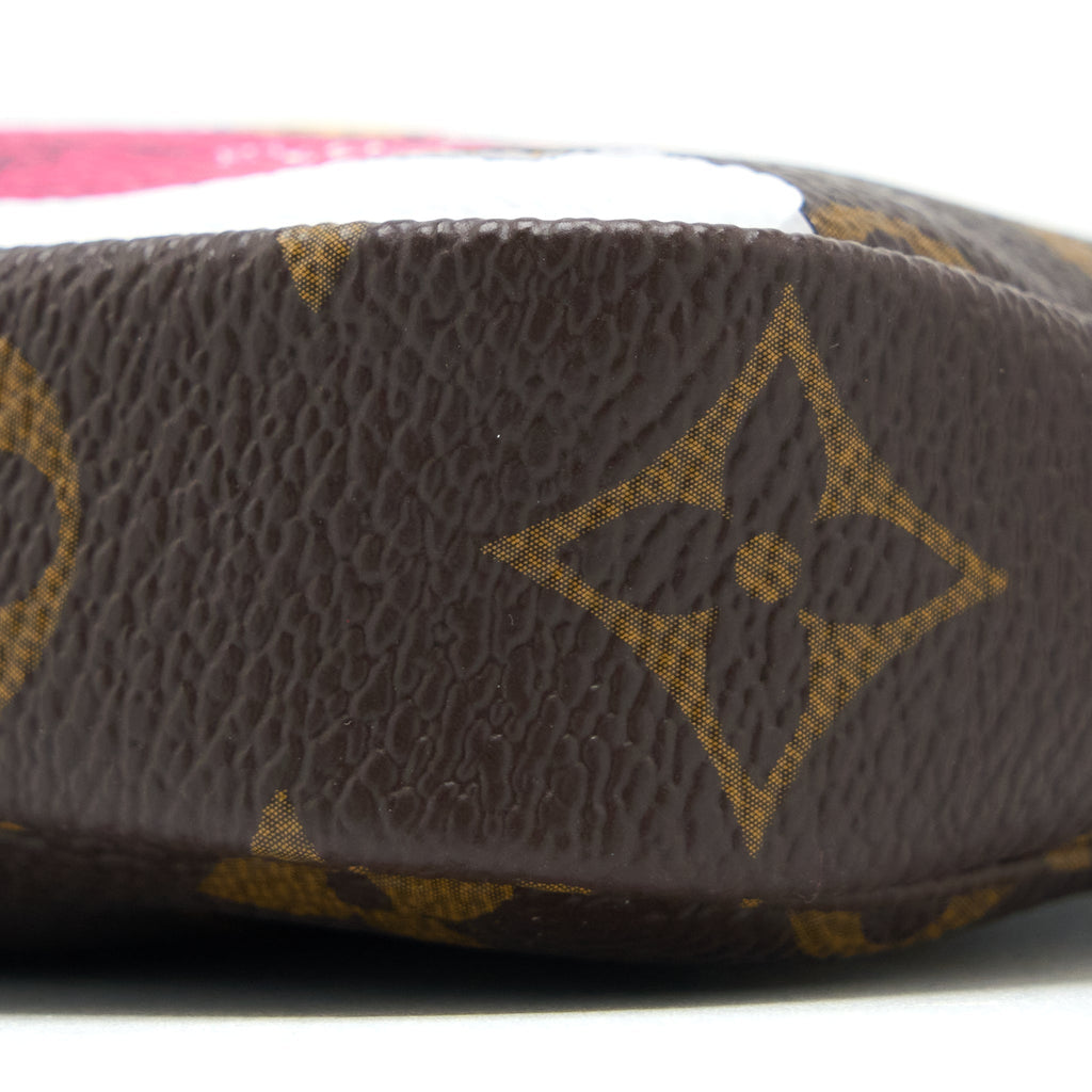 LOUIS VUITTON 2019 LIMITED MINI POCHETTE ACCESSORIES MONOGRAM CANVAS GHW