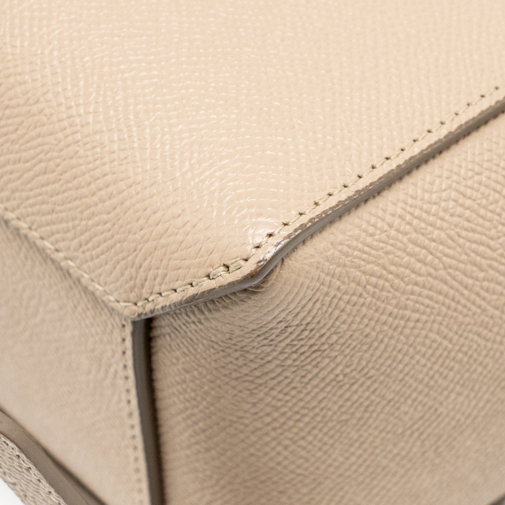 CELINE NANO BELT BAG GRAINED CALFSKIN BEIGE GHW