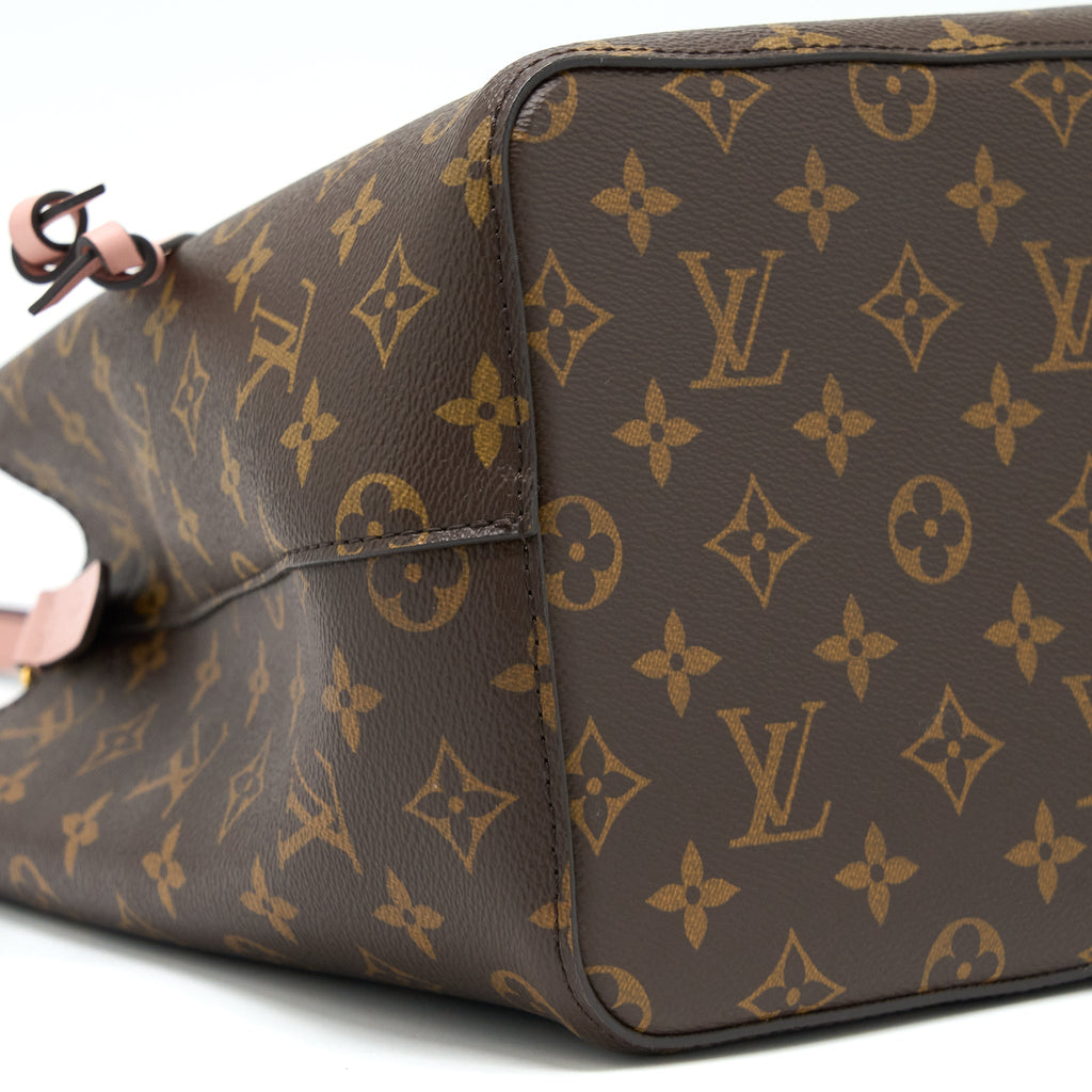 LOUIS VUITTON NEONOE MONOGRAM CANVAS ROSE POUDRE GHW