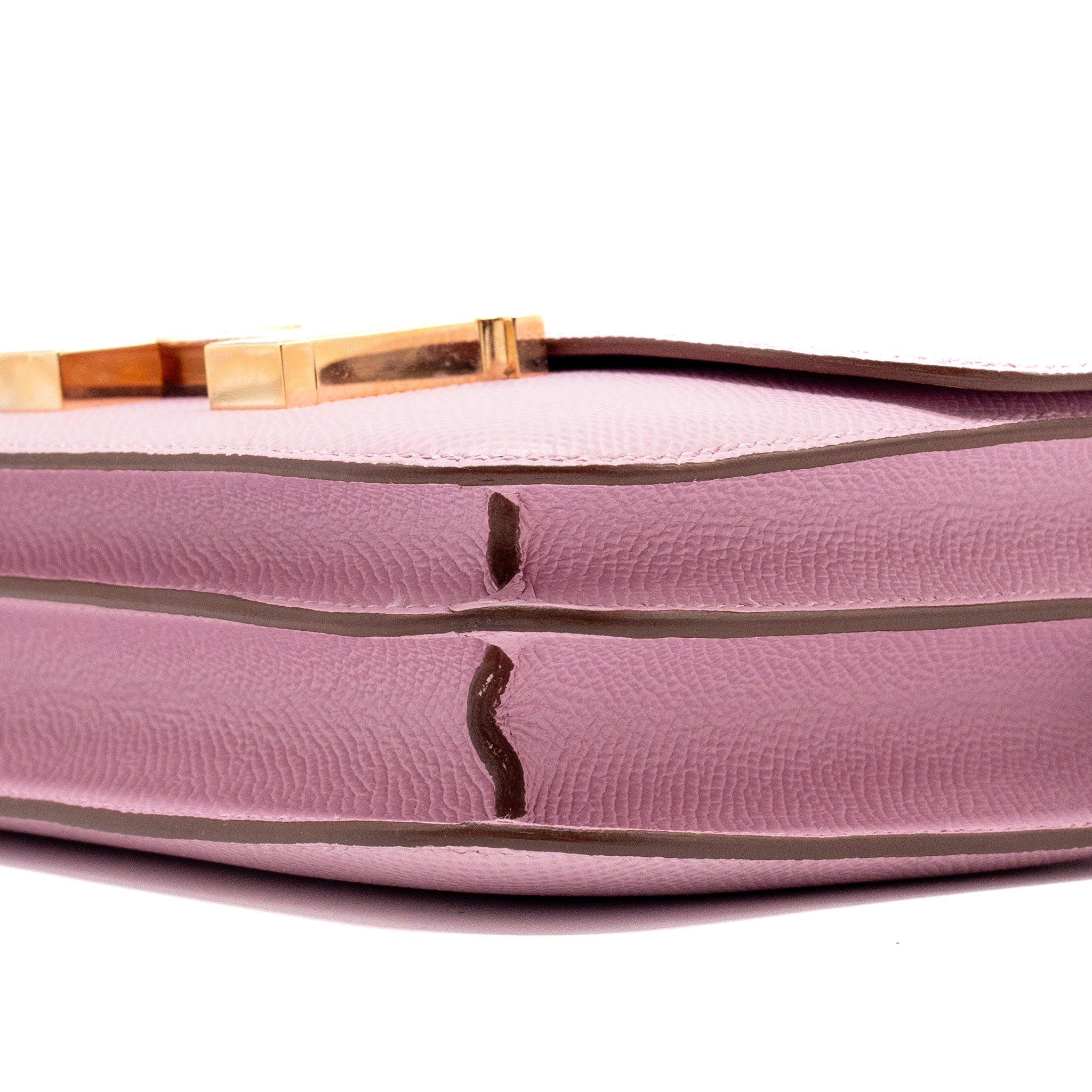 HERMES MINI CONSTANCE EPSOM MAUVE SYLVESTRE RGHW