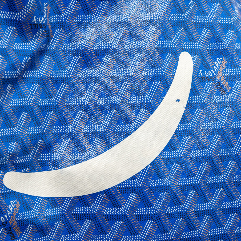 GOYARD VOLTAIRE SMILE TOTE GOYARDINE CANVAS /CALFSKIN BLUE/MULTICOLOUR SHW