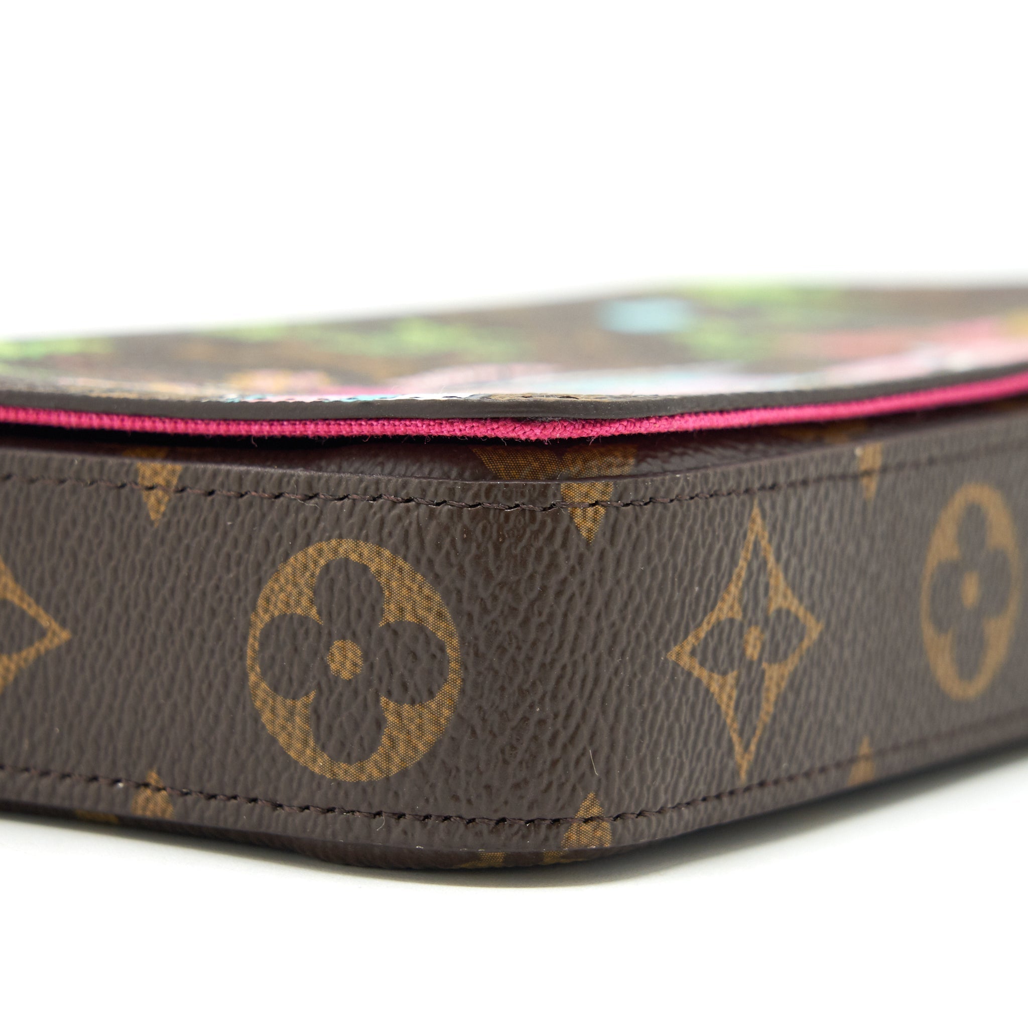 LOUIS VUITTON 2021 CHRISTMAS LIMITED FÉLICIE POCHETTE GHW