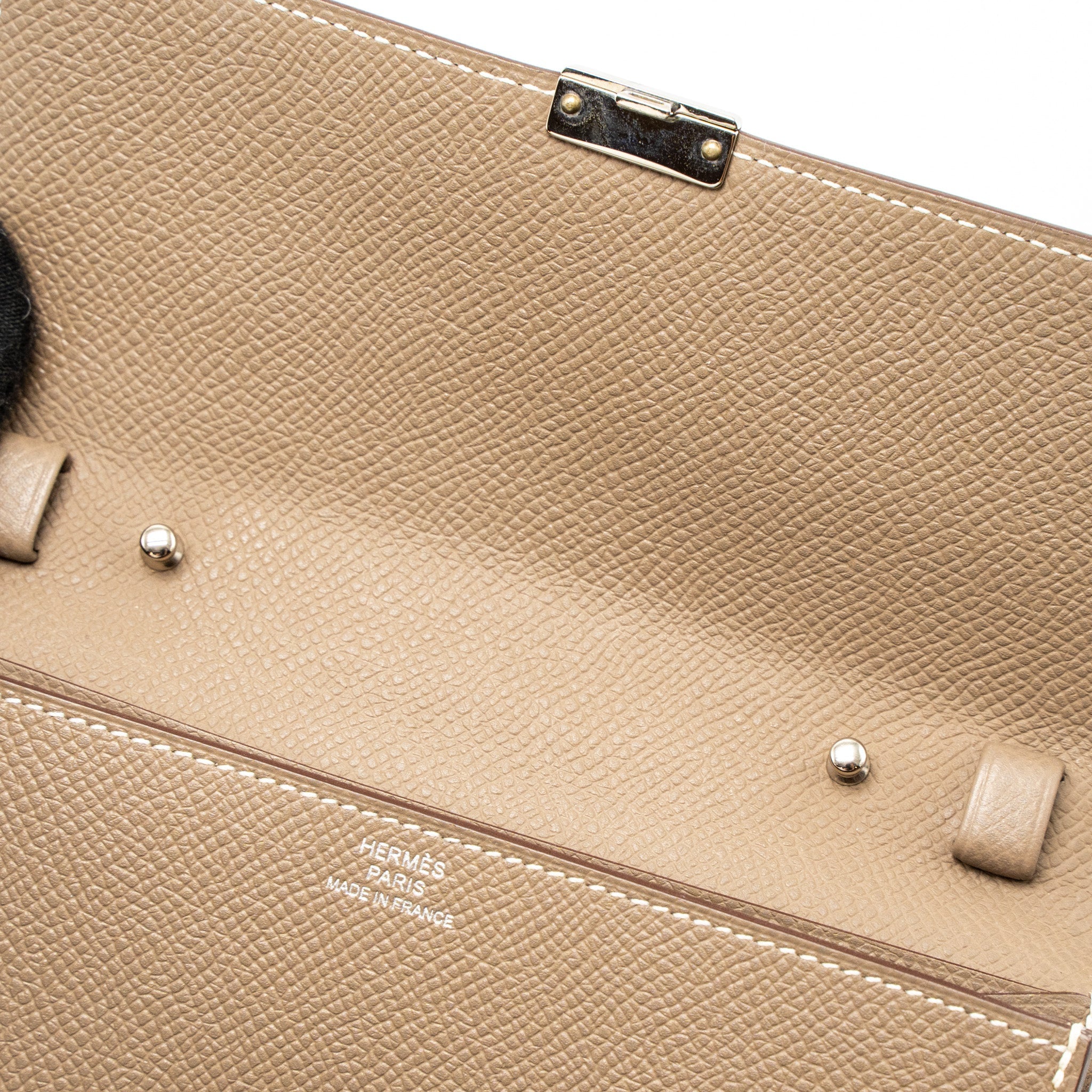 HERMES CLIC 16 WALLET EPSOM ETOUPE SHW
