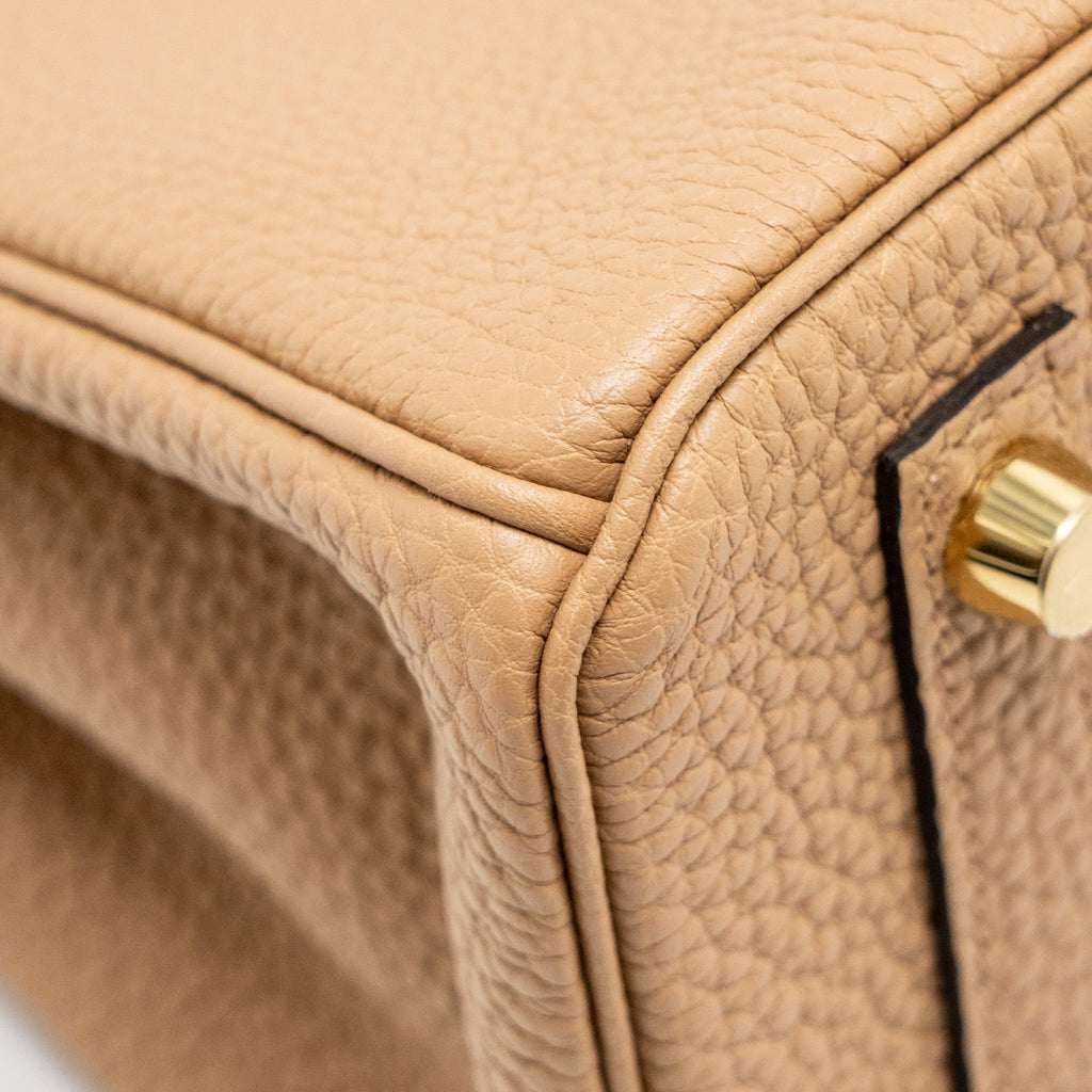 HERMES BIRKIN 25 TOGO 0M CHAI GHW