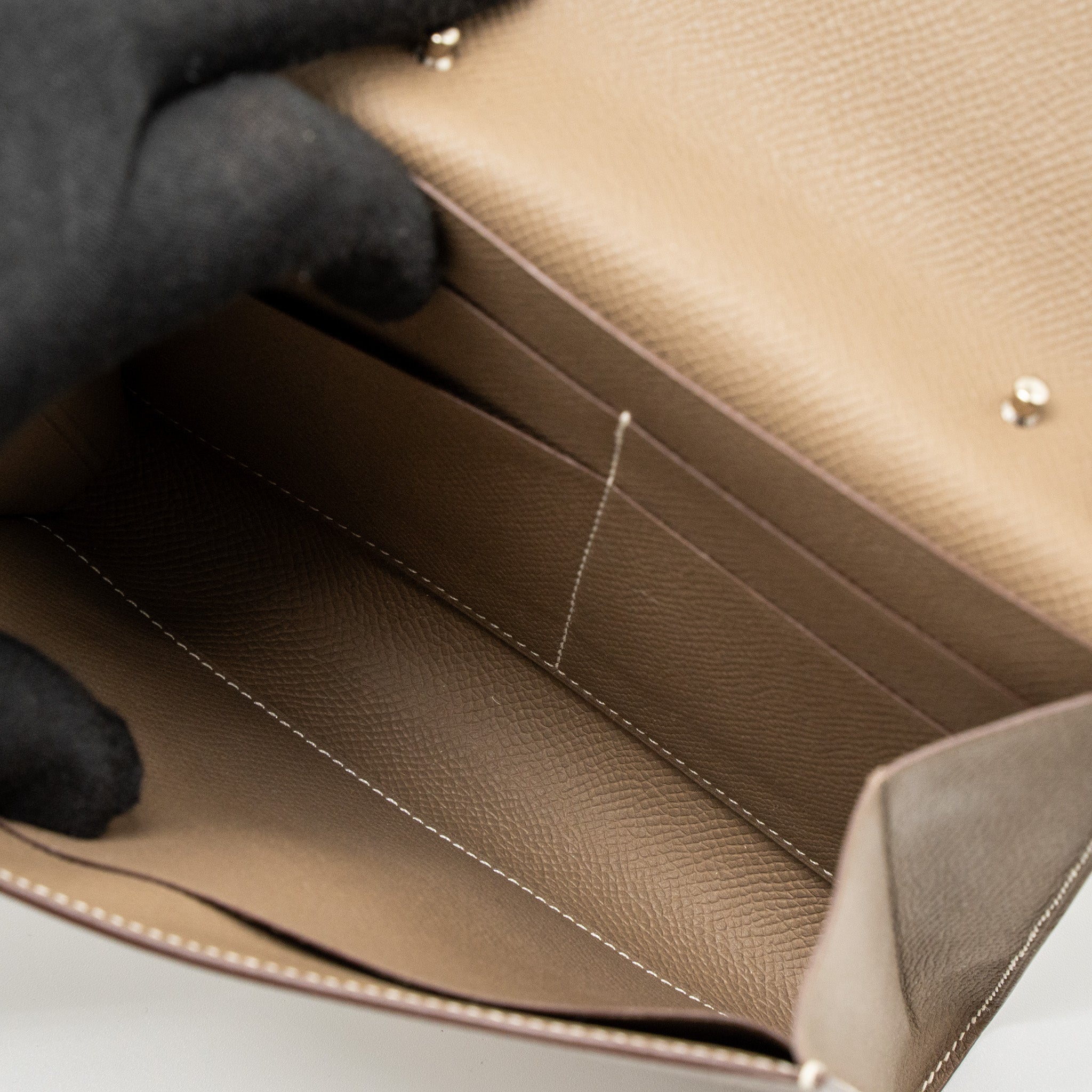 HERMES CLIC 16 WALLET EPSOM ETOUPE SHW
