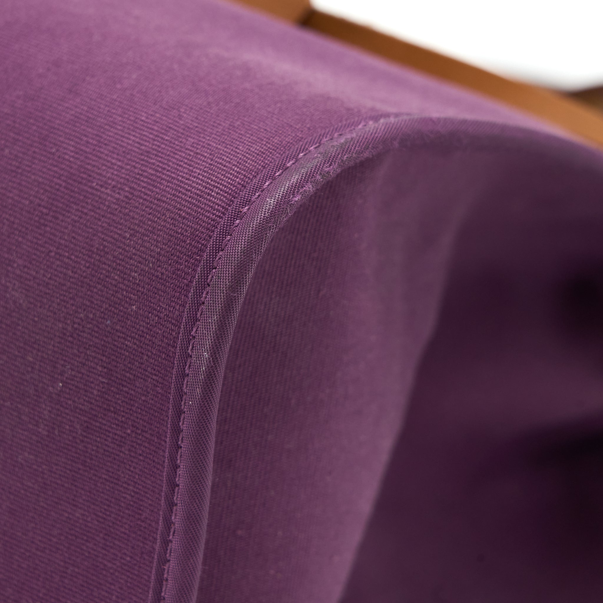 HERMES HERBAG 39 ZIP BAG HUNTER/CANVAS PURPLE SHW