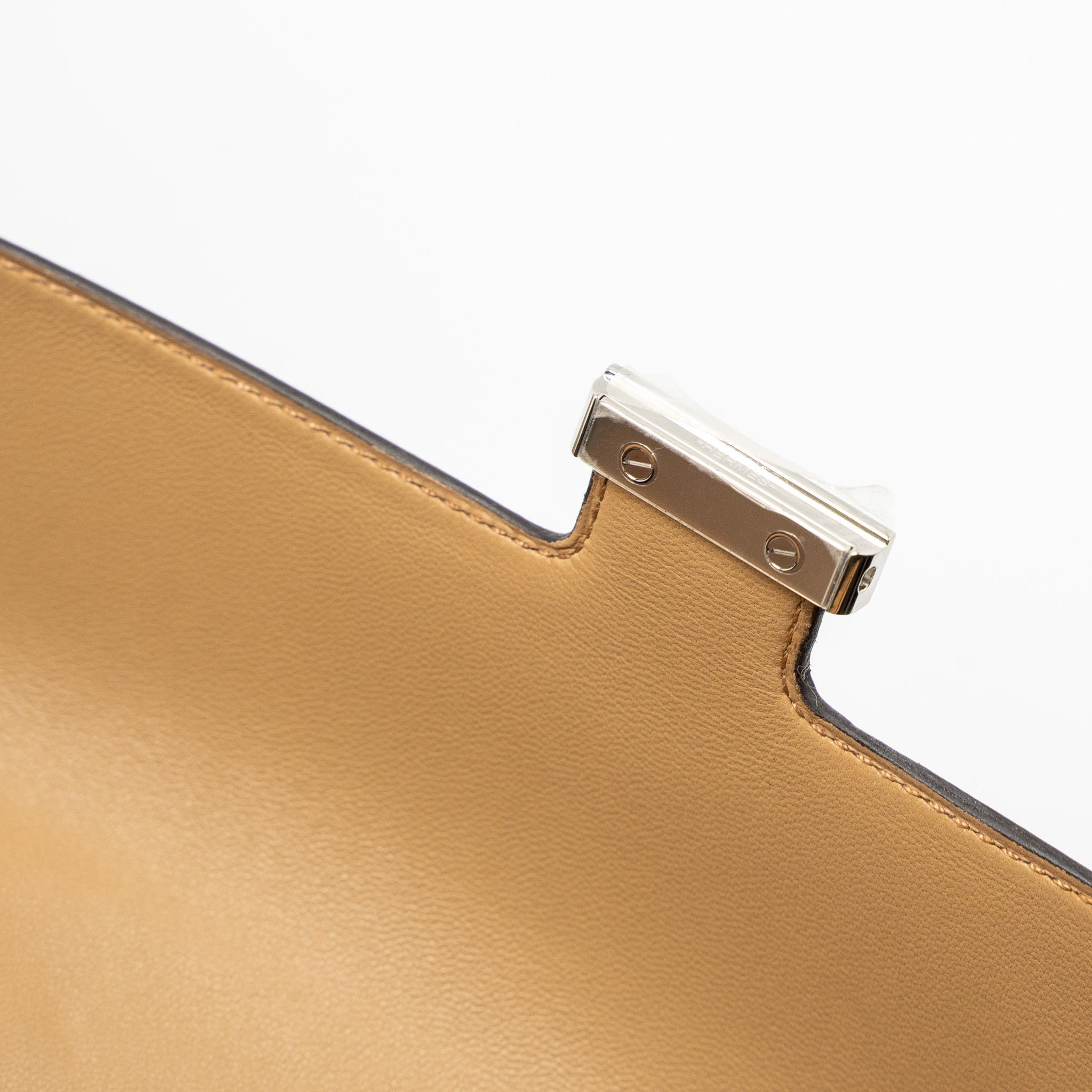 HERMES CONSTANCE TO GO EPSOM CHAI/NATA LAQUE HARDWARE