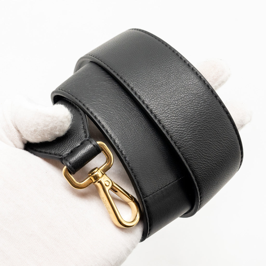 FENDI LARGE BAGUETTE BAG NAPPA BLACK GHW