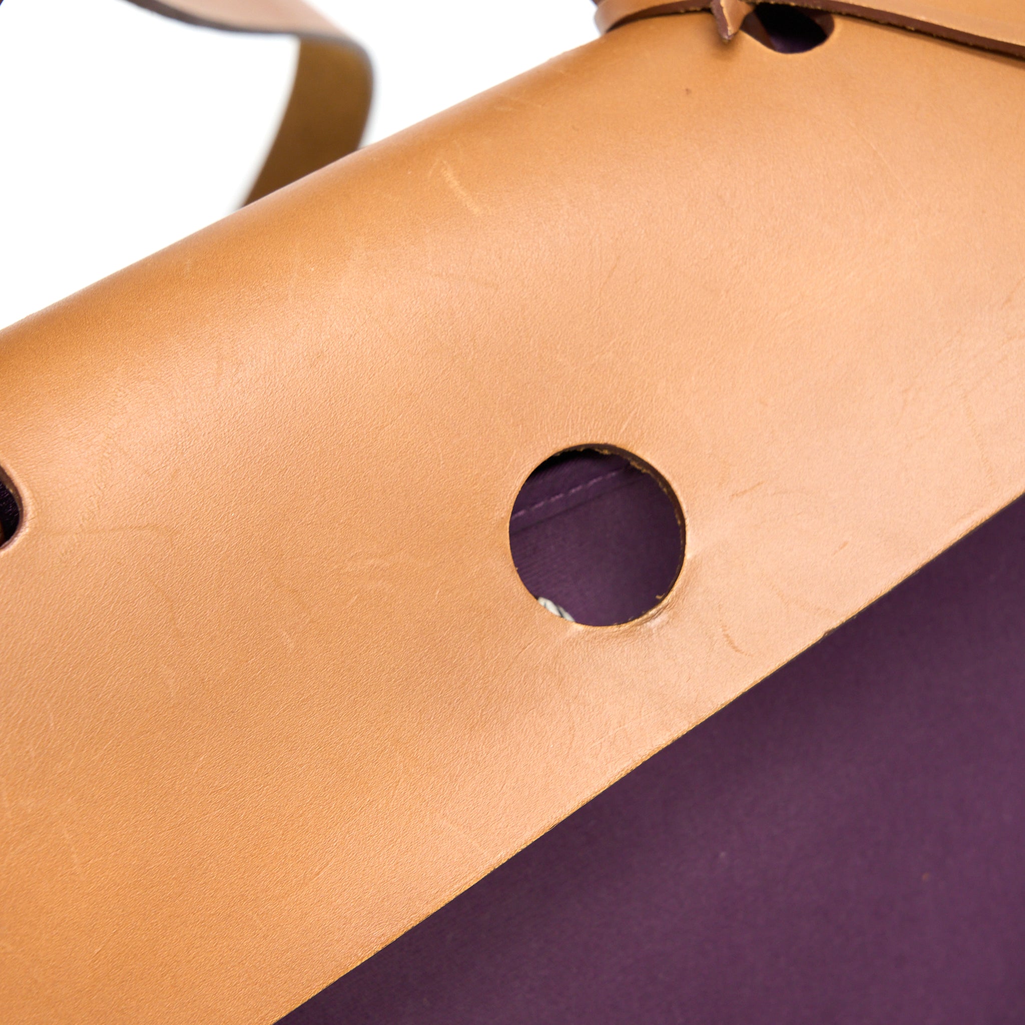 HERMES HERBAG 39 ZIP BAG HUNTER/CANVAS PURPLE SHW