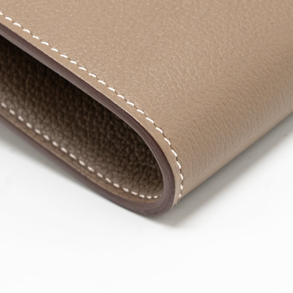 HERMES CLASSIC KELLY TO GO EVERCOLOR ETOUPE SHW