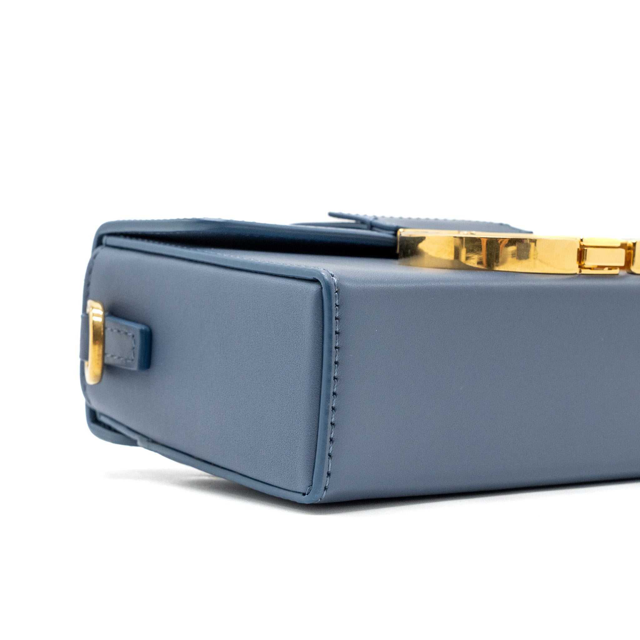 DIOR 30 MONTAIGNE BOX BAG CALFSKIN LIGHT BLUE GHW