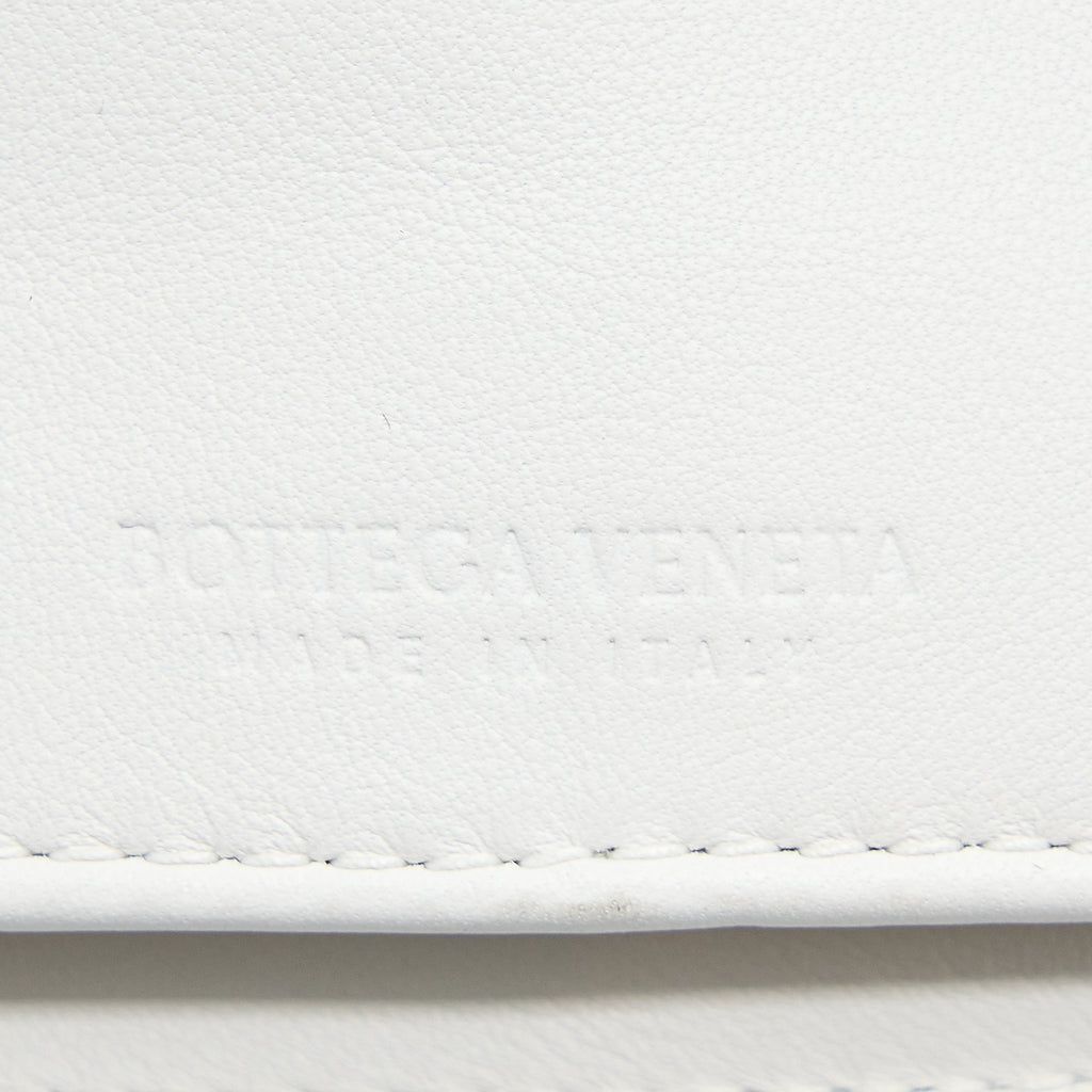 BOTTEGA VENETA THE TWIST MINI BAG WHITE GHW