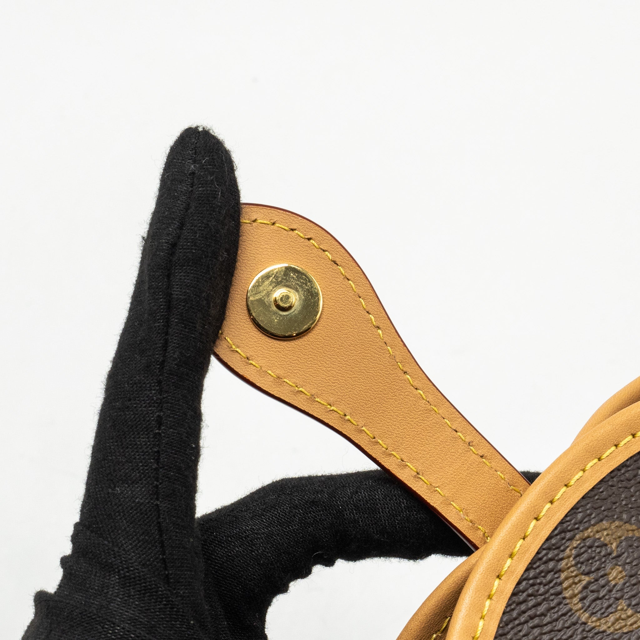 LOUIS VUITTON FOLD ME POUCH MONOGRAM CANVAS GHW