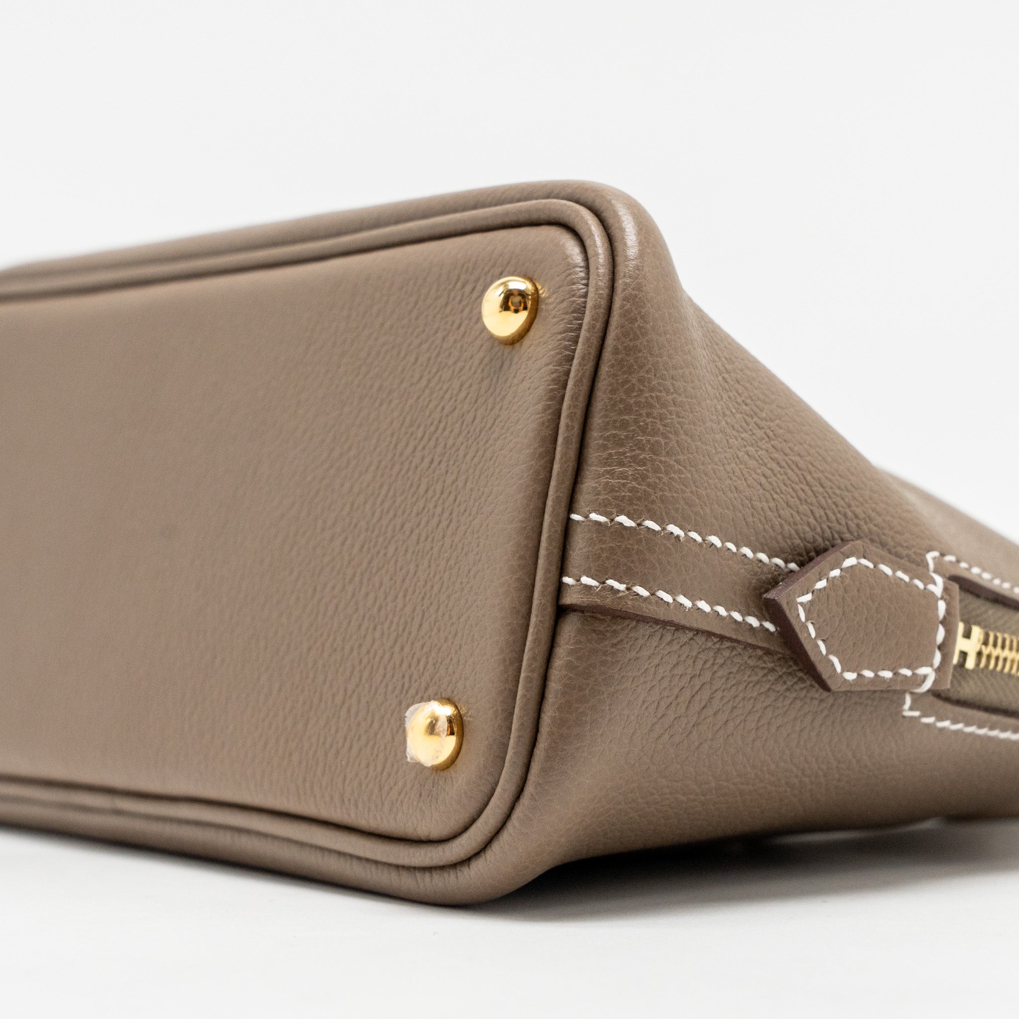 HERMES MINI BOLIDE EVERCOLOR ETOUPE GHW