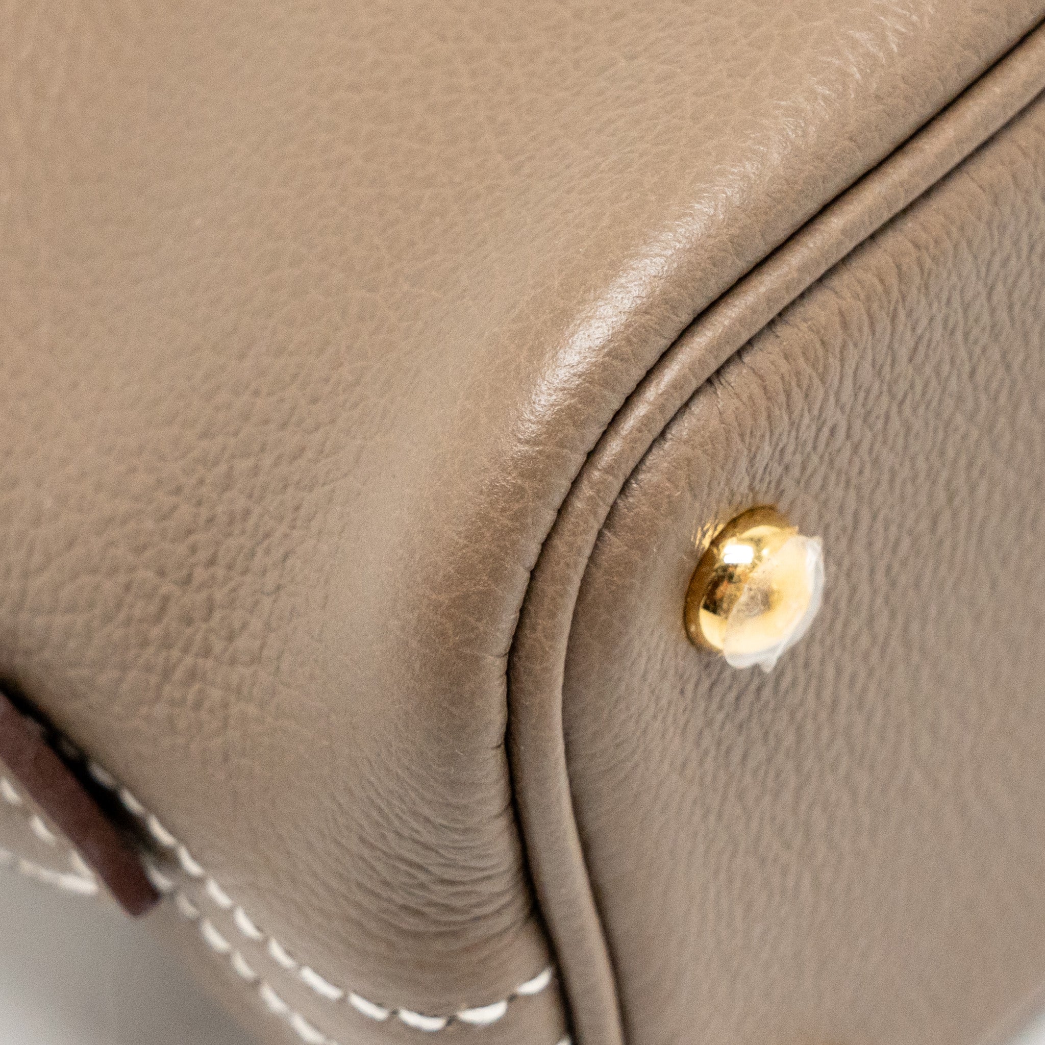 HERMES MINI BOLIDE EVERCOLOR ETOUPE GHW