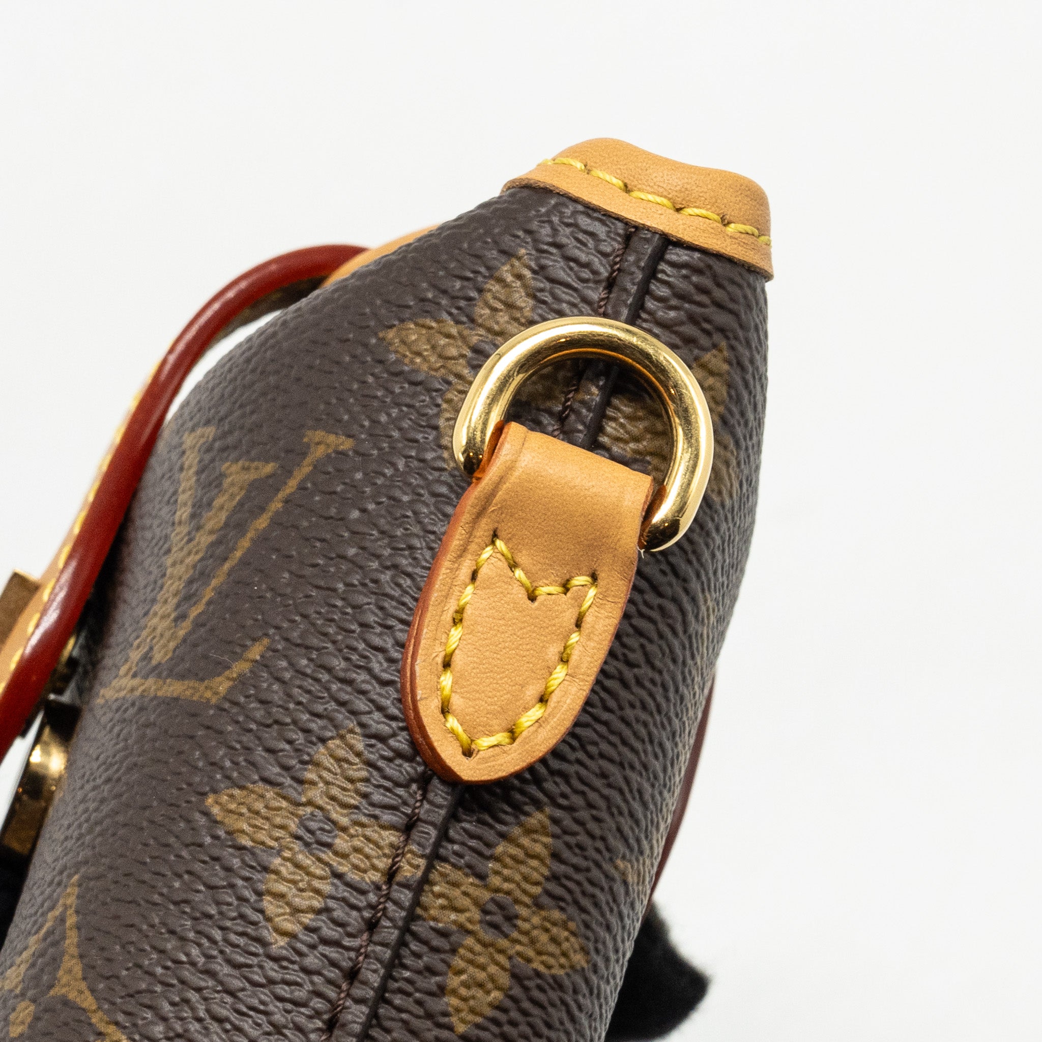LOUIS VUITTON FOLD ME POUCH MONOGRAM CANVAS GHW