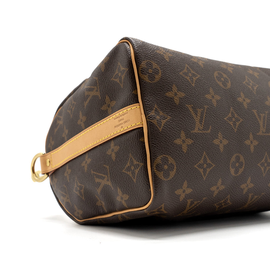 LOUIS VUITTON SPEEDY BANDOULIERE 25 MONOGRAM CANVAS GHW (NEW VERSION)