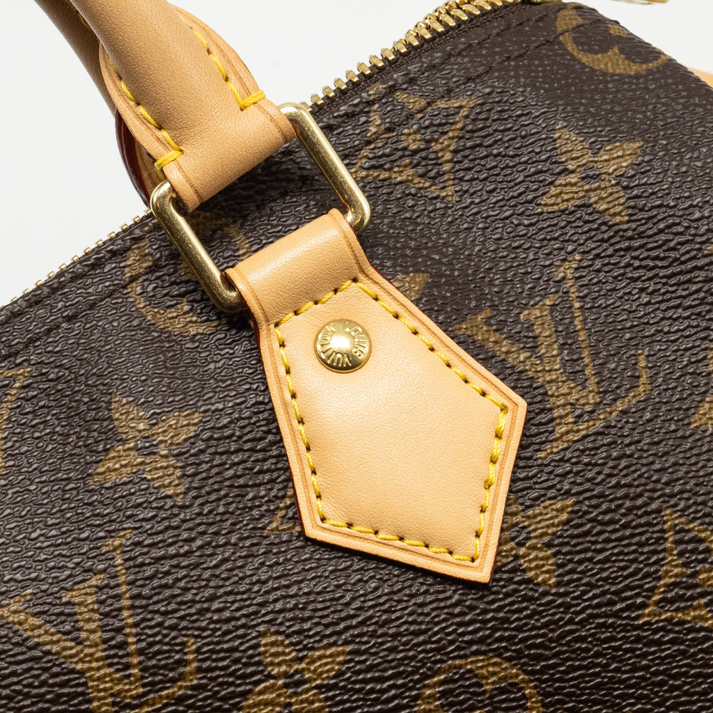 LOUIS VUITTON SPEEDY BANDOULIERE 25 MONOGRAM CANVAS GHW