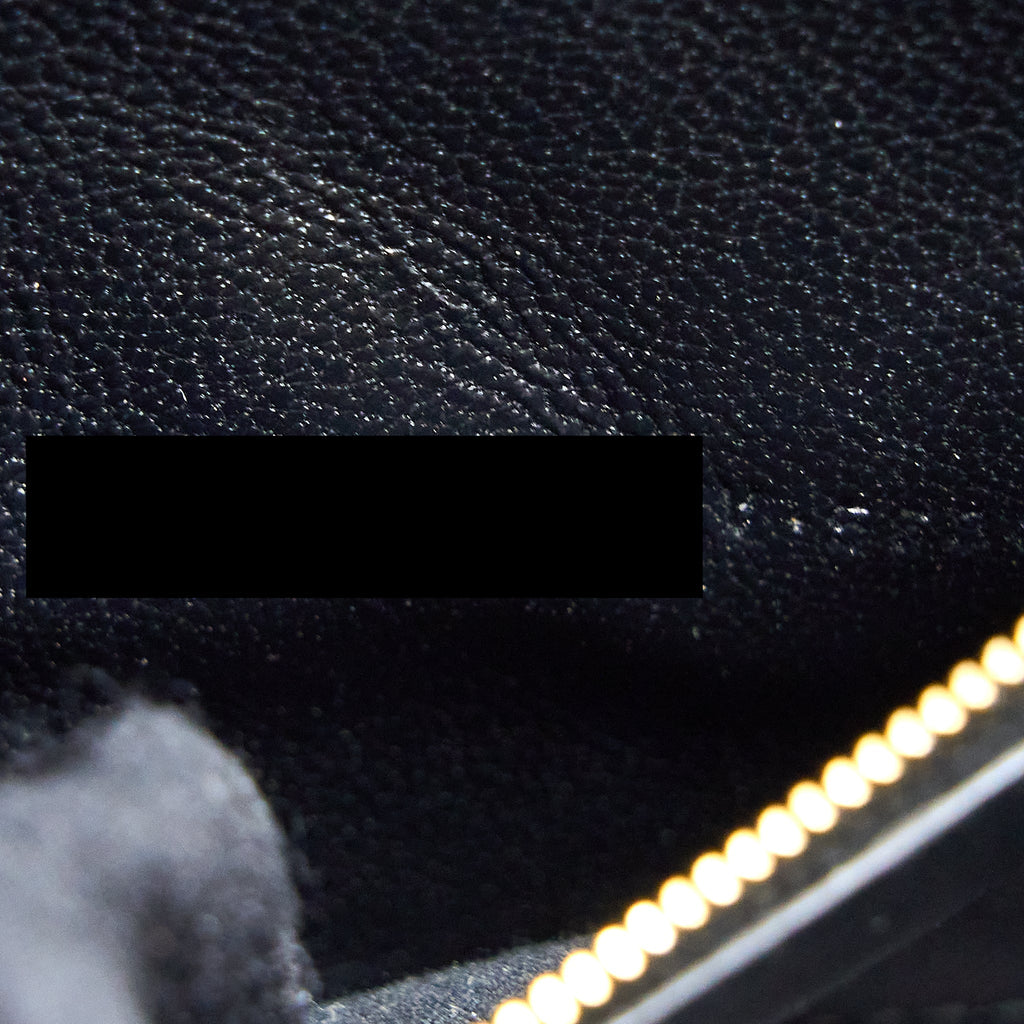 BALENCIAGA HOURGLASS SMALL HANDBAG BOX CALFSKIN BLACK GHW