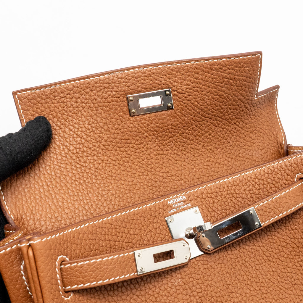 HERMES KELLY ADO 22 BACKPACK CLEMENCE GOLD SHW