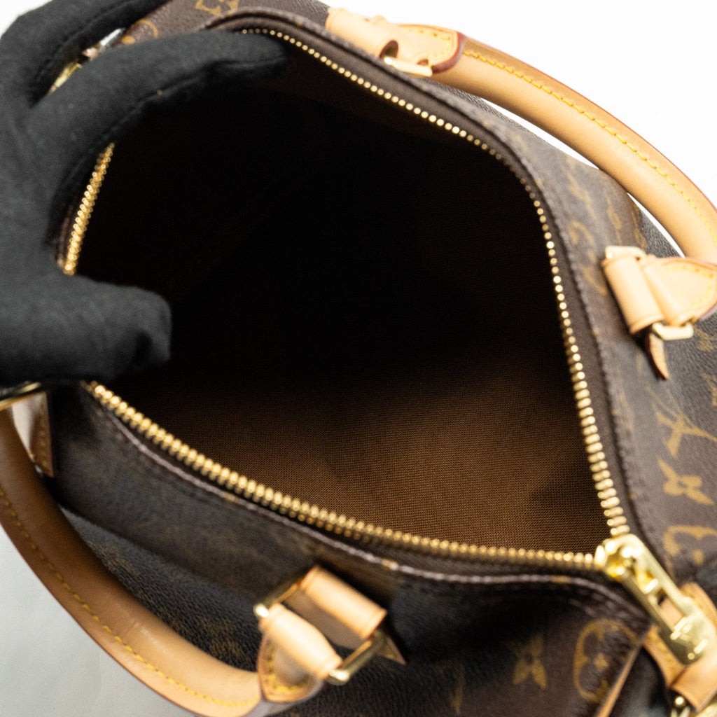 LOUIS VUITTON SPEEDY BANDOULIERE 25 MONOGRAM CANVAS GHW