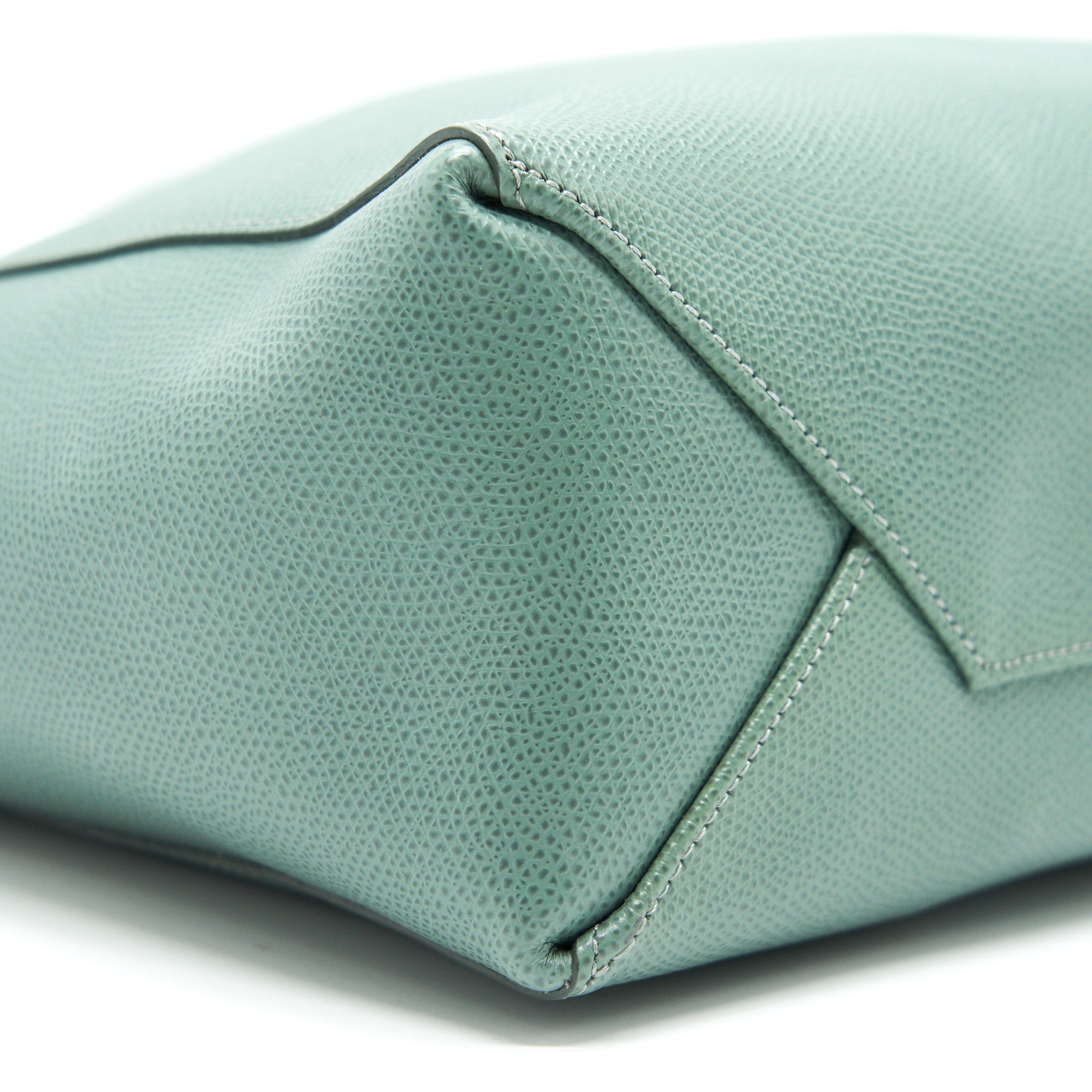 CELINE SMALL VERTICAL BUCKET BAG DEEP MINT SHW