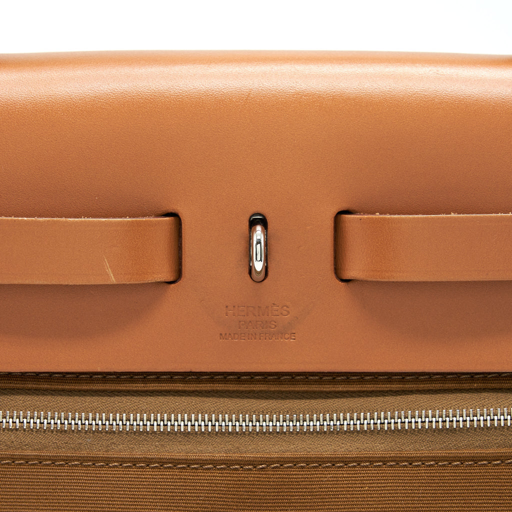 HERMES HERBAG GOLD WITH SHW