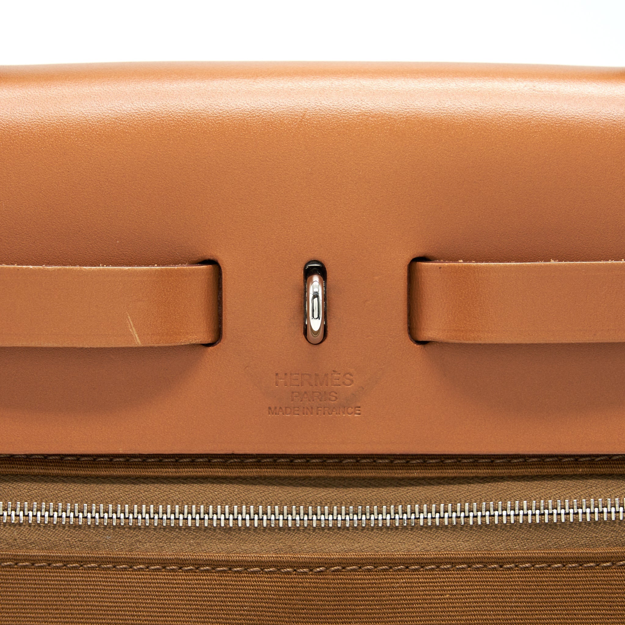 HERMES HERBAG GOLD WITH SHW