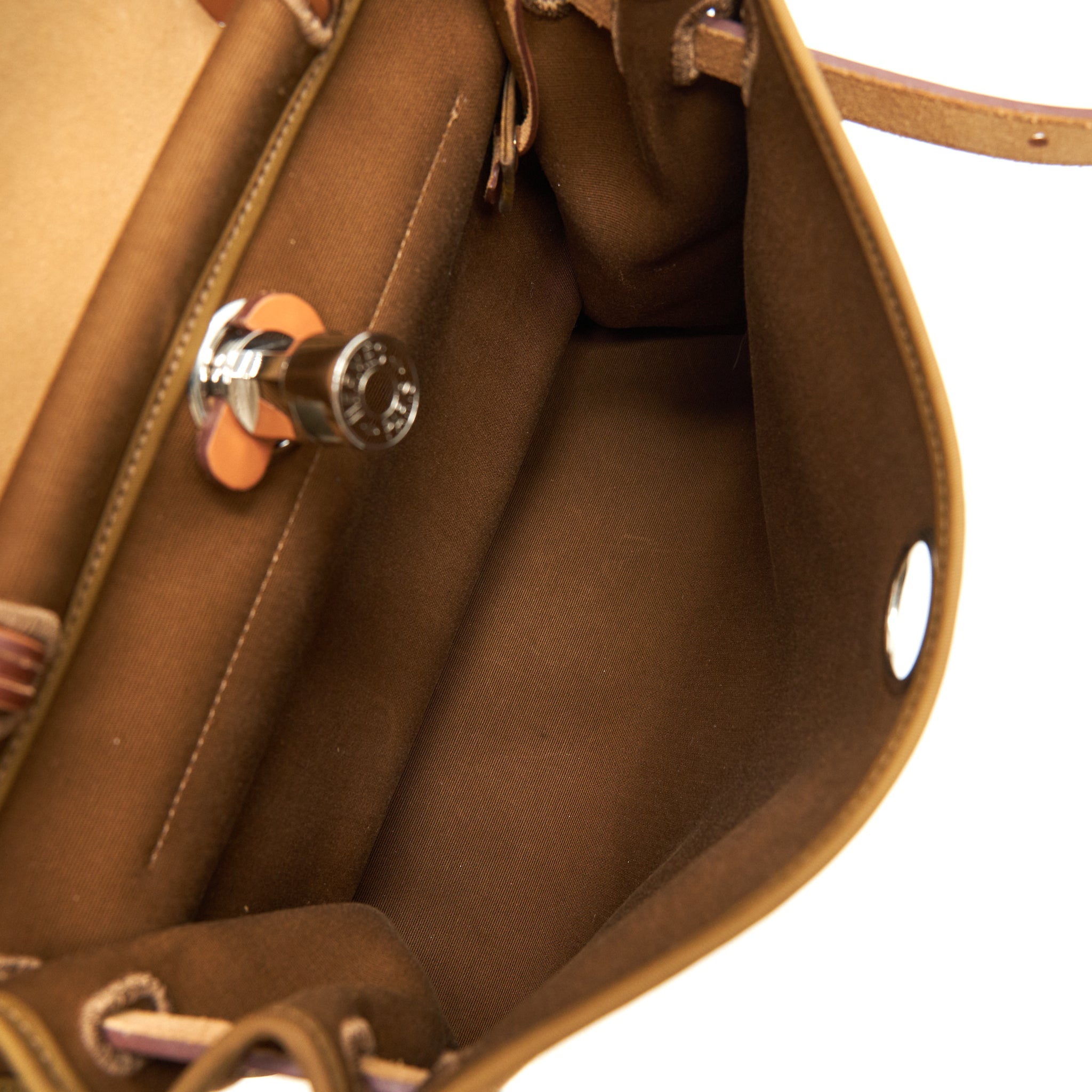HERMES HERBAG GOLD WITH SHW