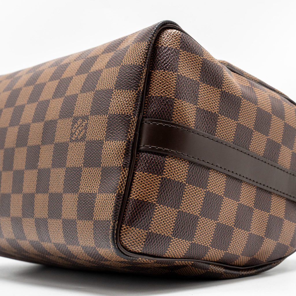LOUIS VUITTON SPEEDY BANDOULIERE 25 DAMIER EBENE GHW