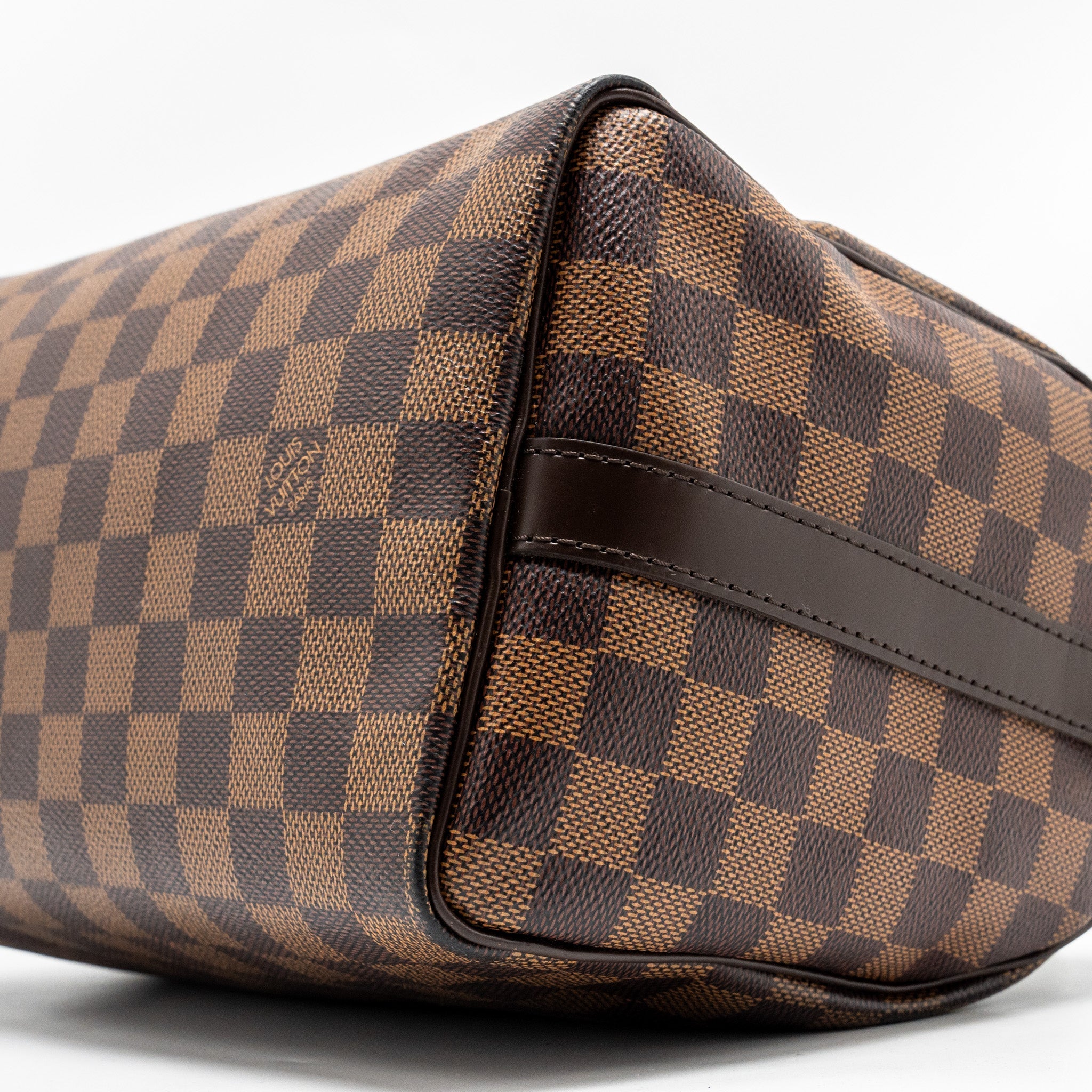 LOUIS VUITTON SPEEDY BANDOULIERE 25 DAMIER EBENE GHW