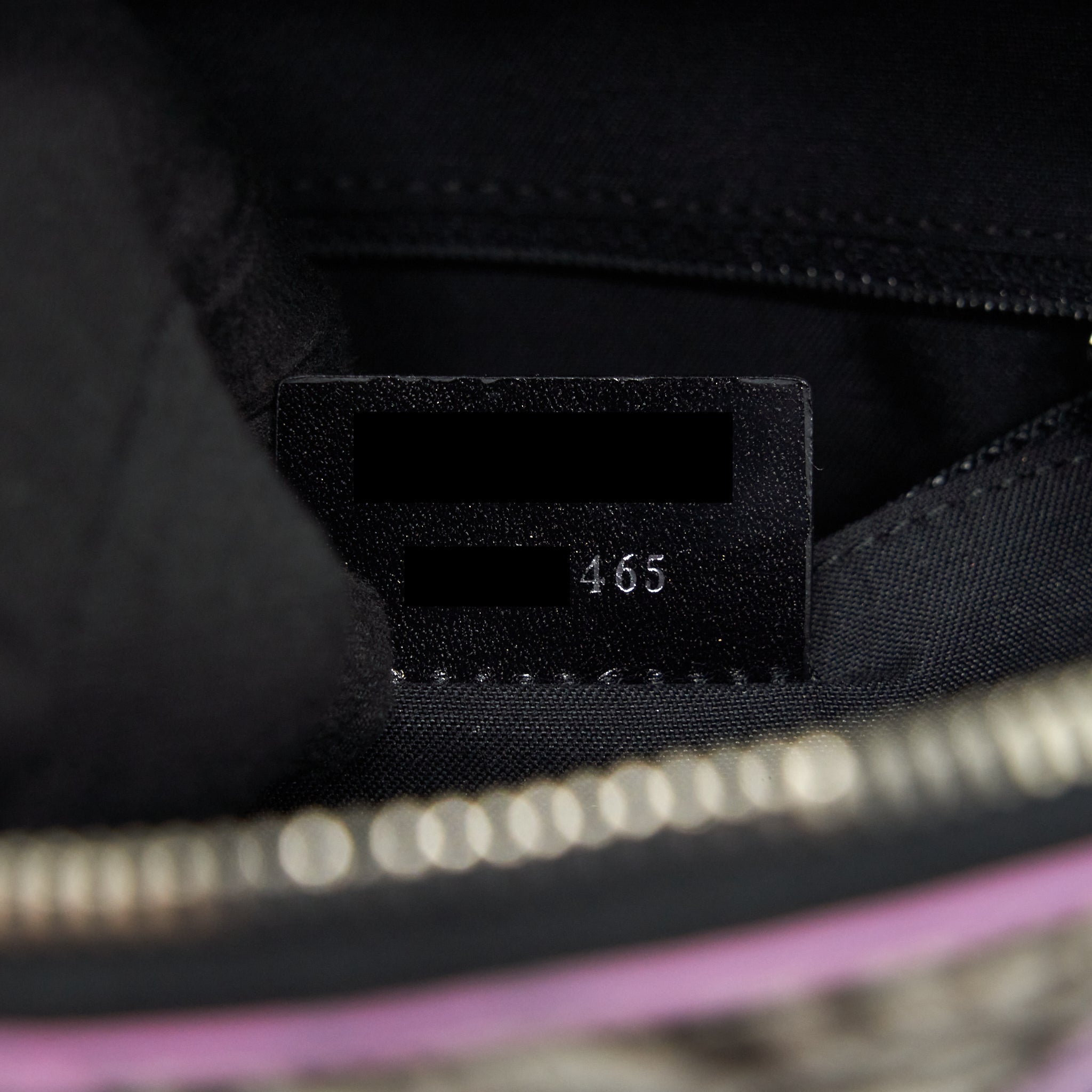 FENDI MONSTER BACKPACK BLACK/MULTICOLOUR SHW