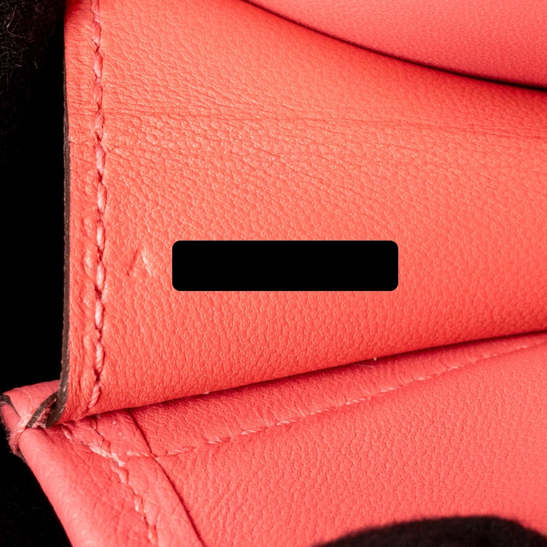 HERMES JIGE ELAN CLUTCH EVERCOLOR ROSE AZALEE