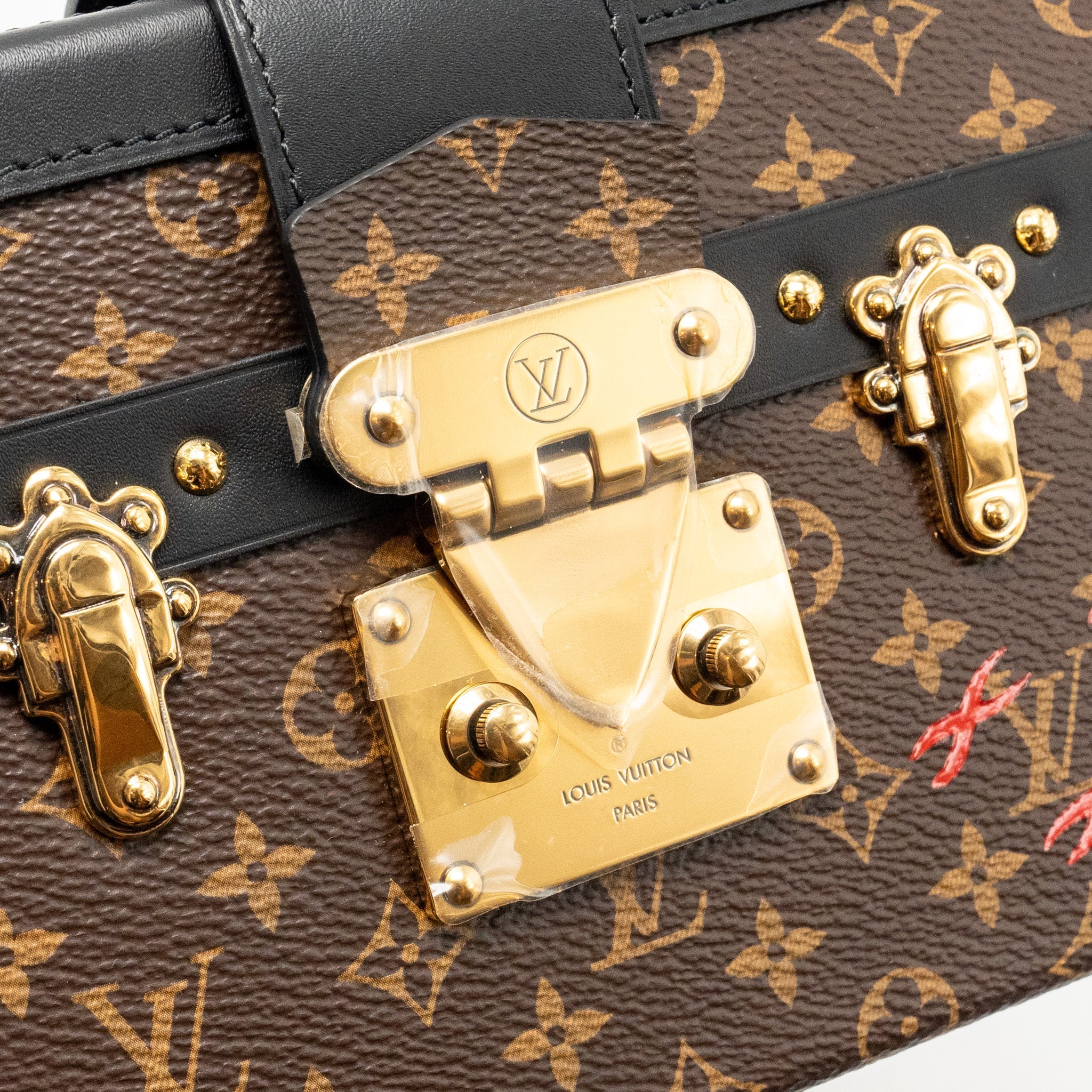 LOUIS VUITTON PETITE MALLE MONOGRAM CANVAS GHW