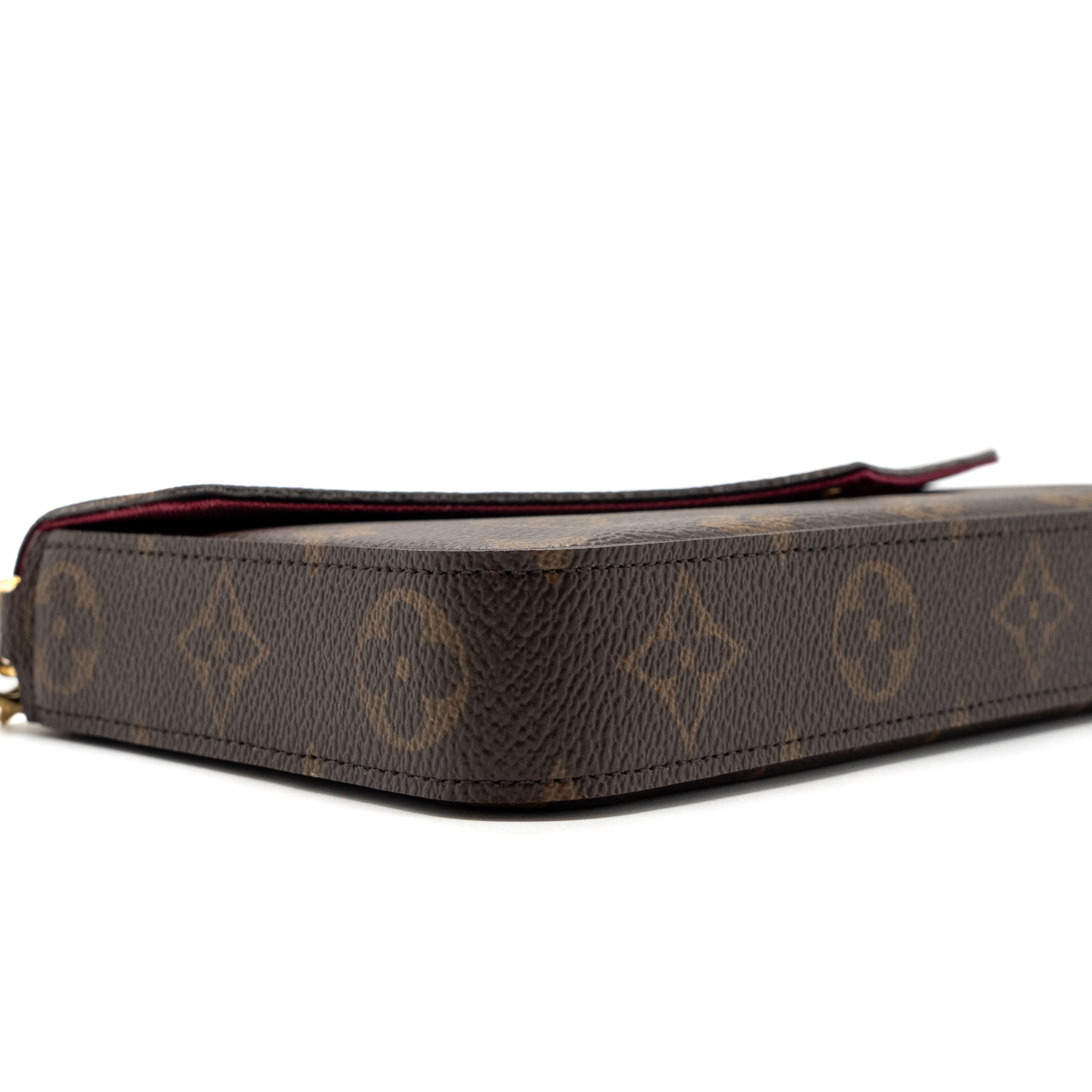 LOUIS VUITTON FELICIE POCHETTE MONOGRAM CANVAS GHW