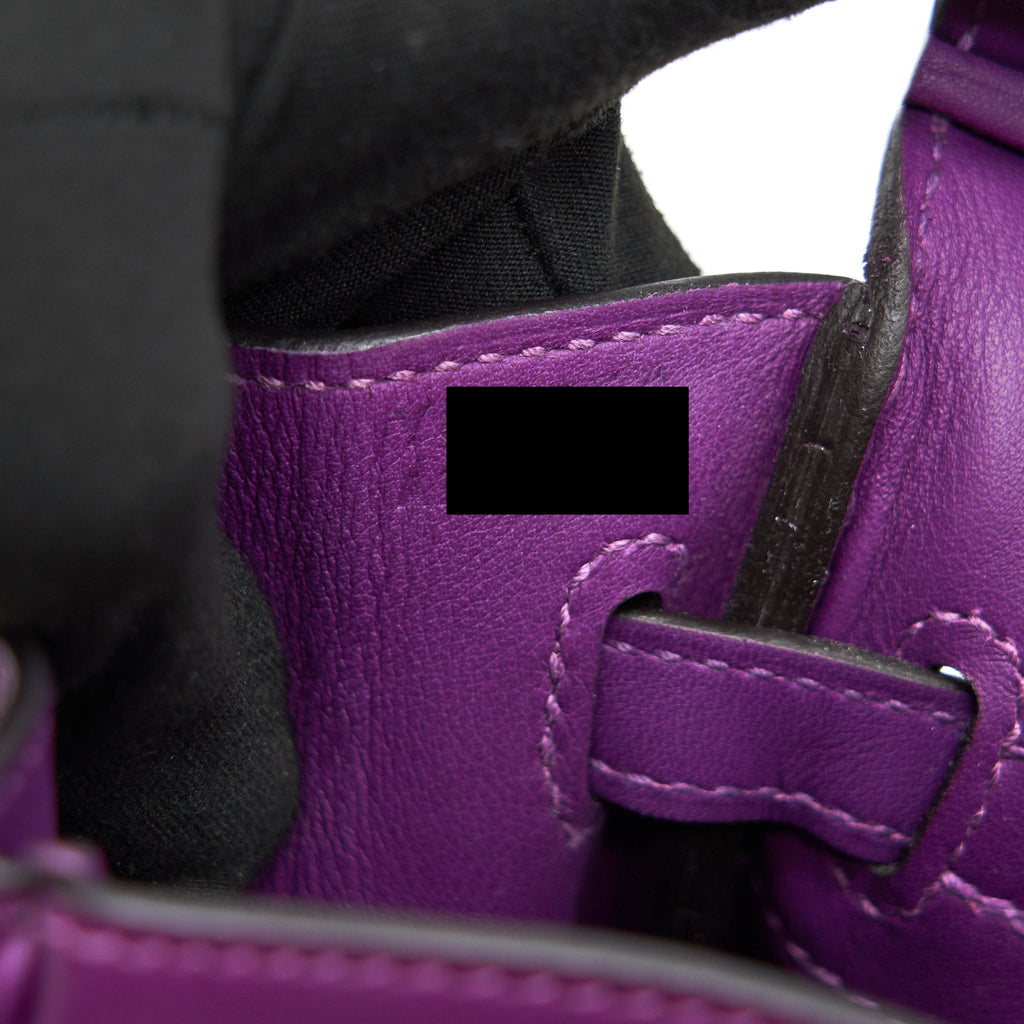 HERMES BIRKIN25 SWIFT LEATHER P9 ANEMONE GHW