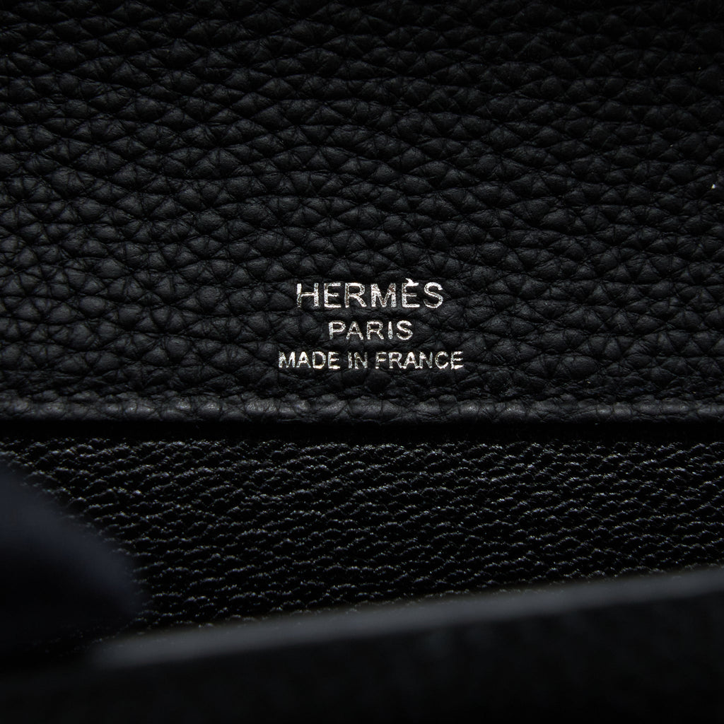 HERMES POCHETTE KELLY DEPECHES CANVAS AND LEATHER MULTICOLOUR SHW