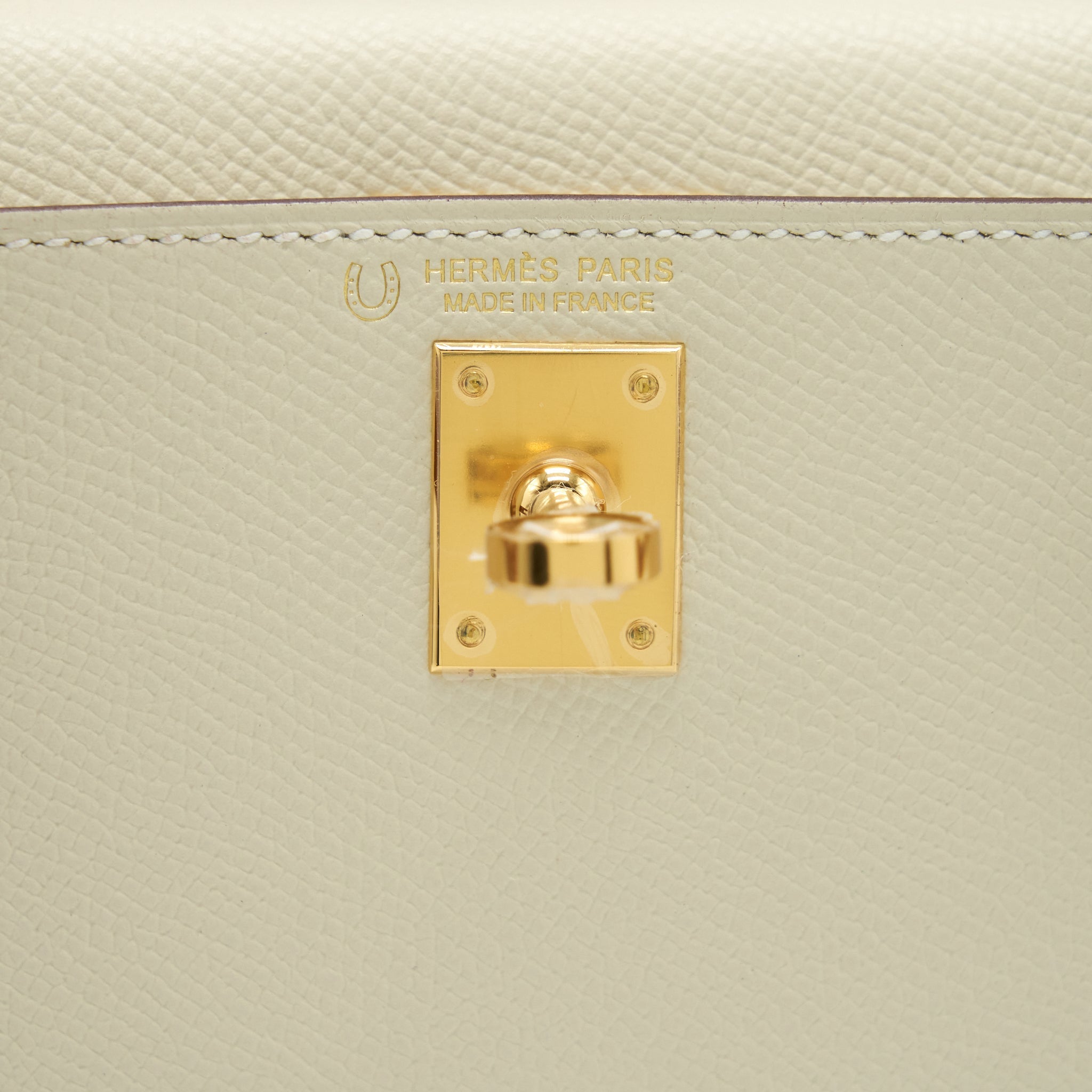 HERMES MINI KELLY II SPECIAL ORDER NATA/GOLD GHW