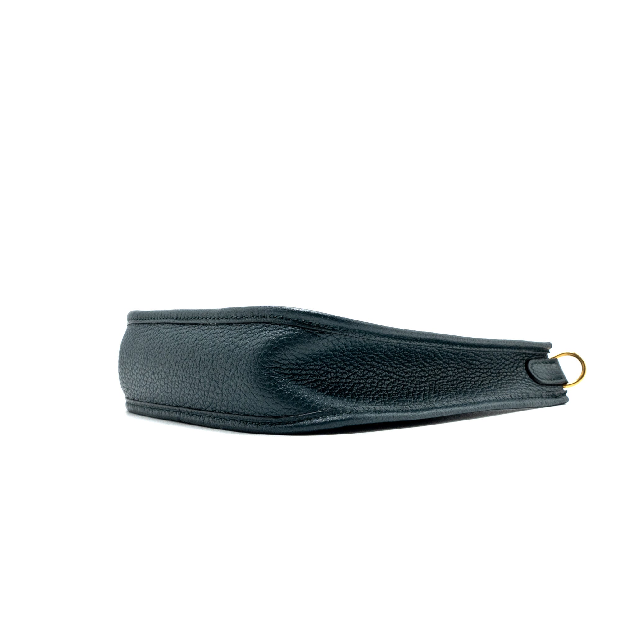 HERMES MINI EVELYNE CLEMENCE VERT CYPRES GHW