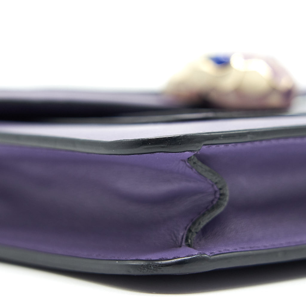 BVLGARI SERPENTI FOREVER CROSSBODY BAG PURPLE
