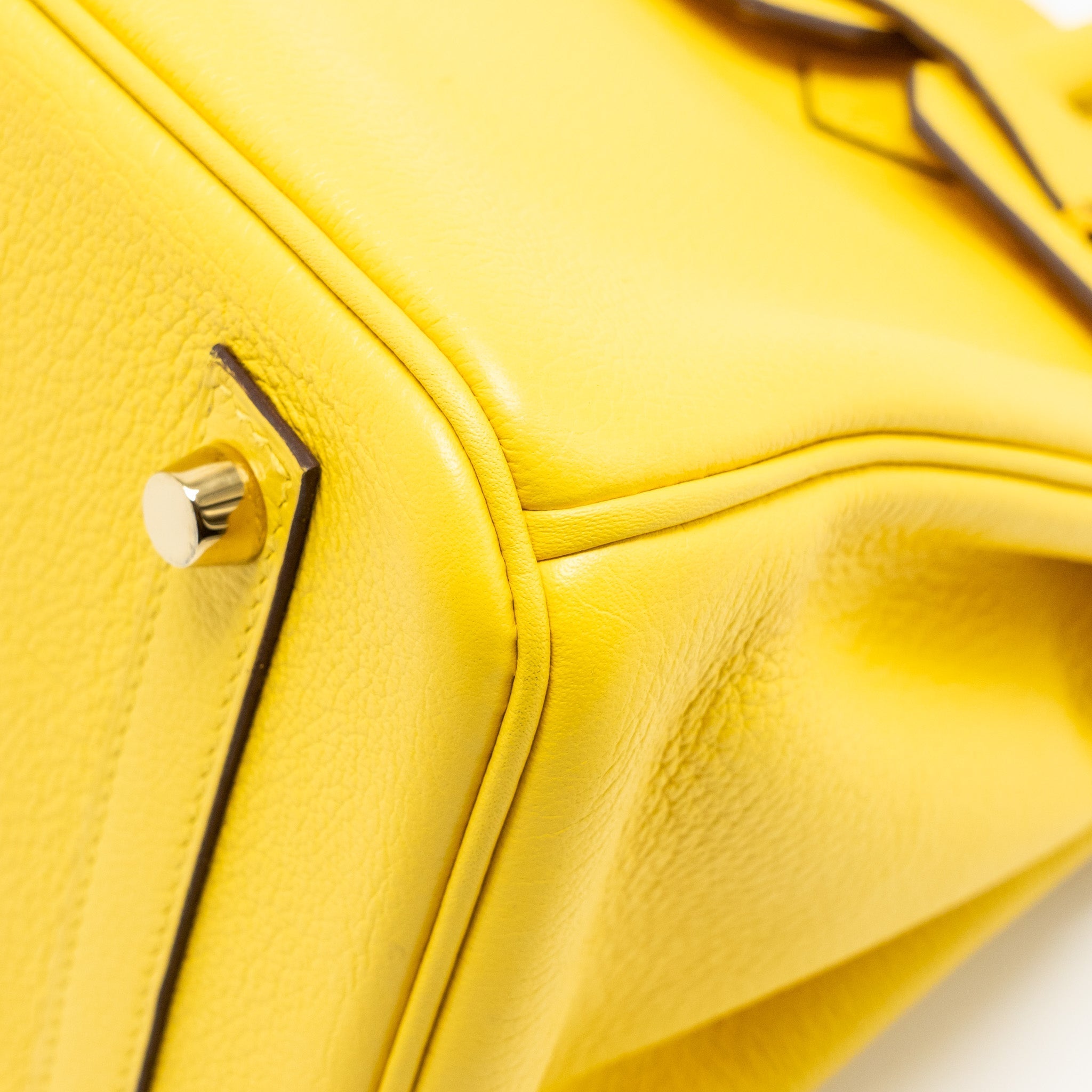 HERMES BIRKIN 30 TAURILLON NOVILLO JAUNE DE NAPLES GHW