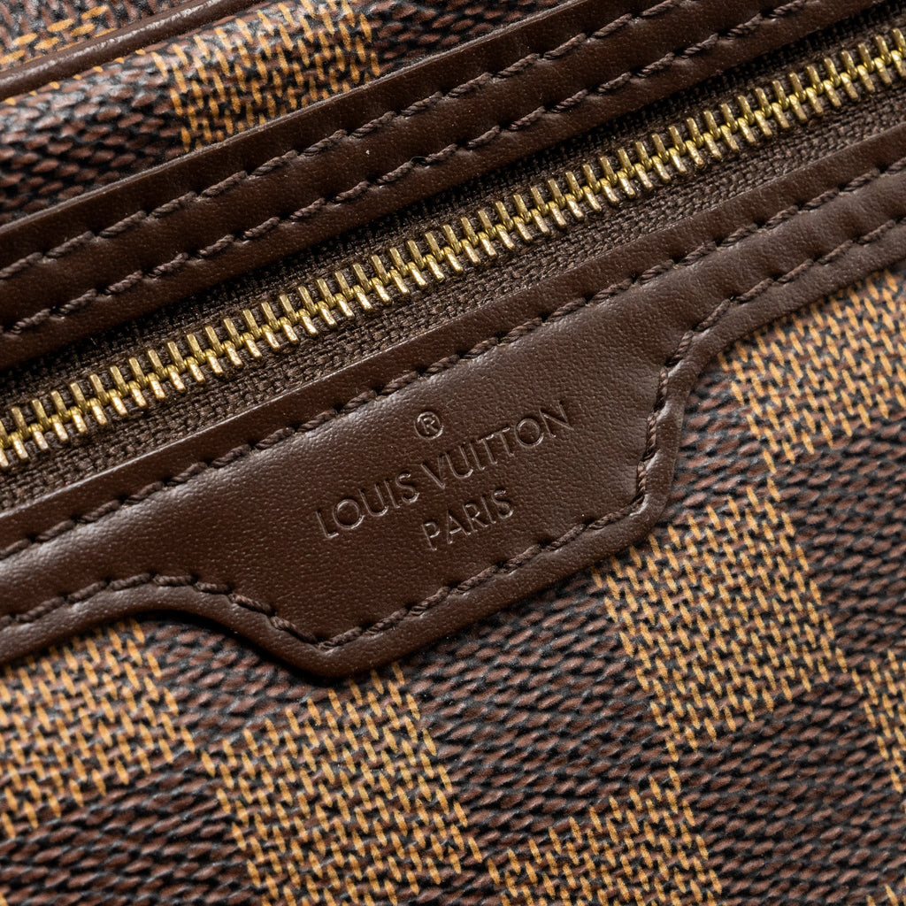 LOUIS VUITTON POUCH DAMIER EBENE GHW