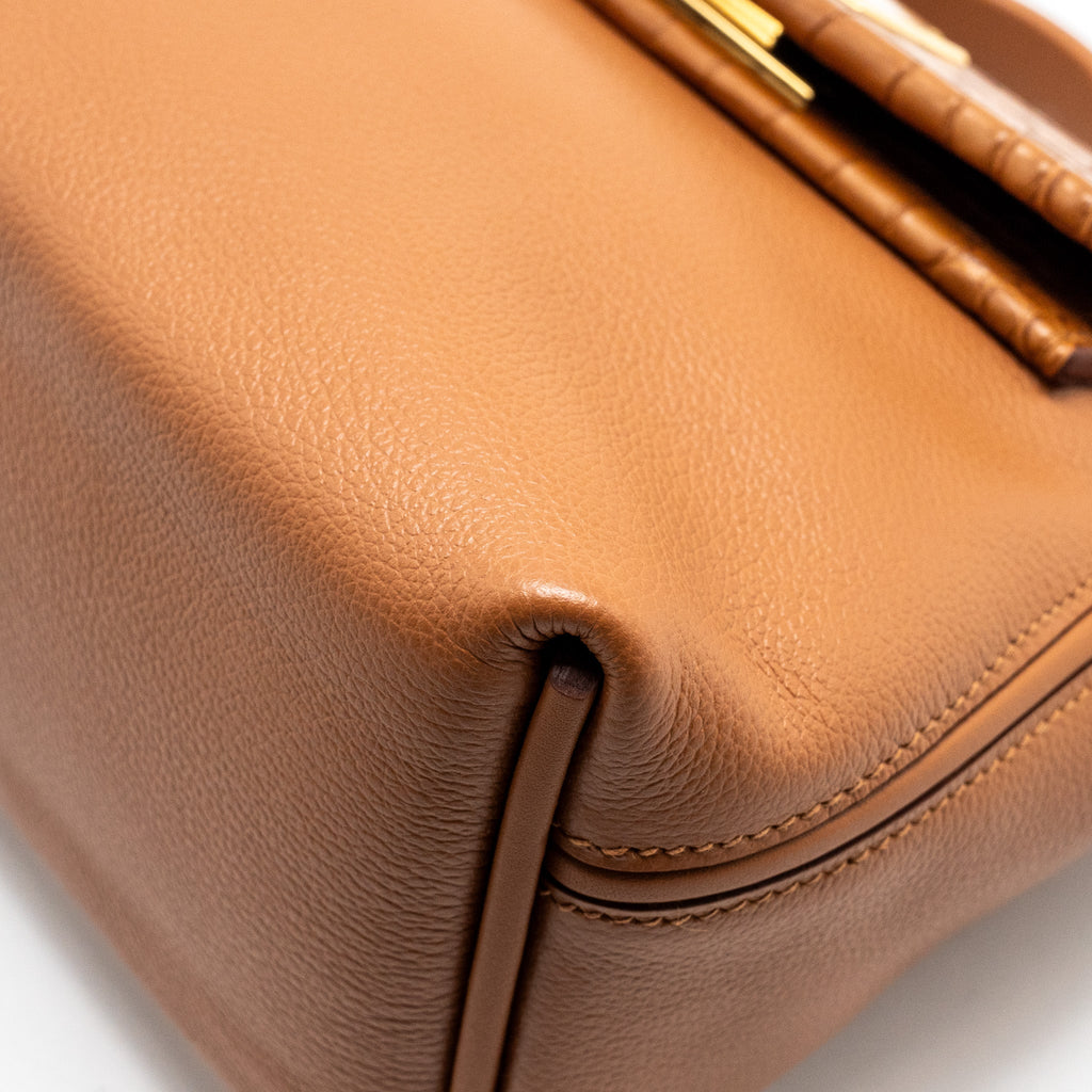 HERMES MINI 24/24 2424-21 TOUCH EVERCOLOR /ALLIGATOR /SWIFT GOLD GHW