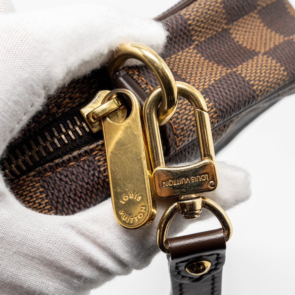 LOUIS VUITTON POUCH DAMIER EBENE GHW