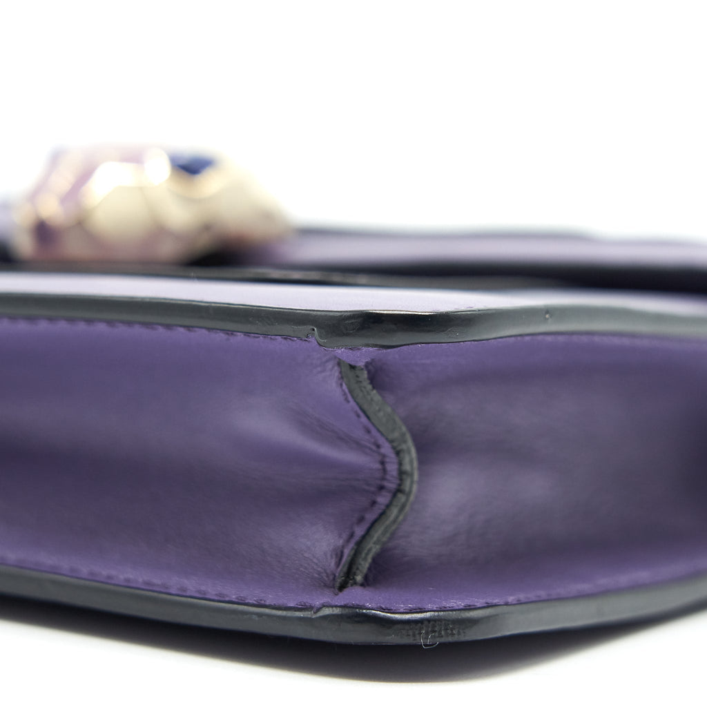 BVLGARI SERPENTI FOREVER CROSSBODY BAG PURPLE