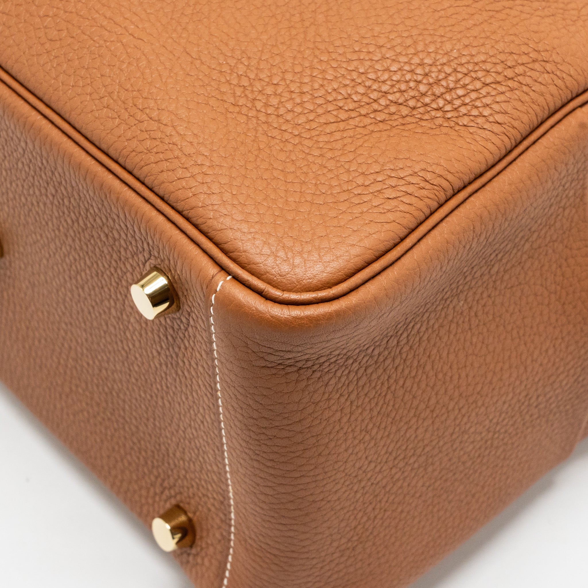 HERMES LINDY 26 CLEMENCE GOLD GHW