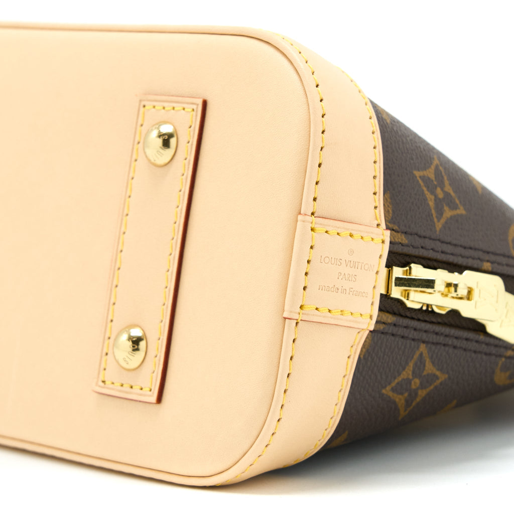 LOUIS VUITTON ALMA BB MONOGRAM CANVAS GHW (NEW VERSION)